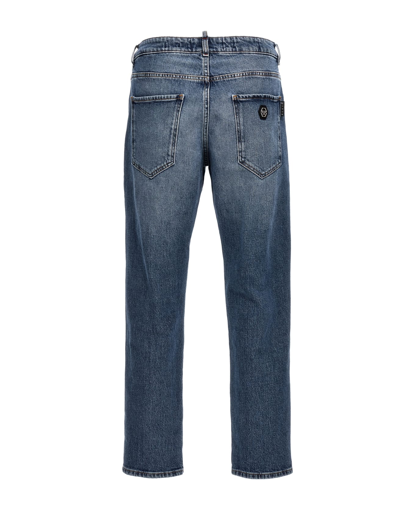 Philipp Plein Denim Jeans - Blu lavato デニム