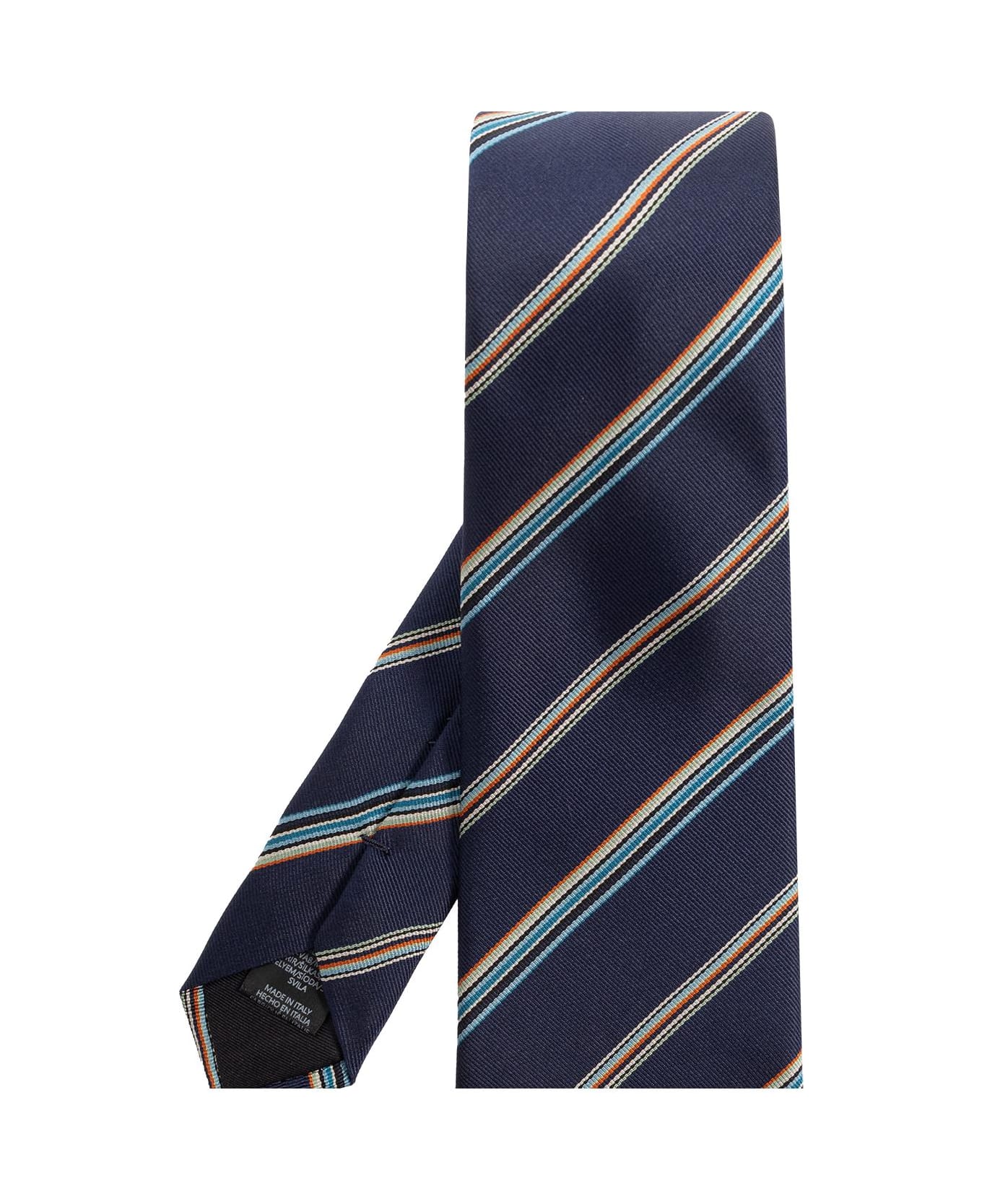 Paul Smith Silk Tie - Blue