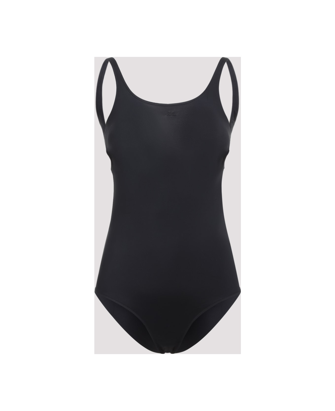Courrèges Cut-out One-piece - Black