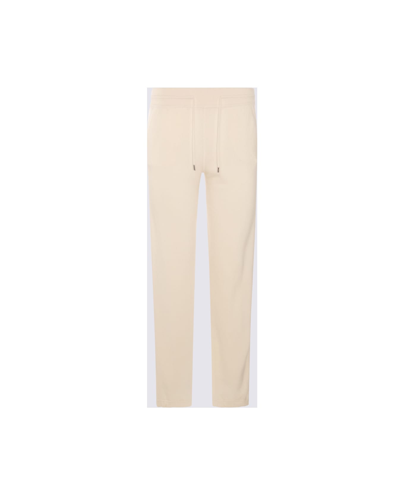 Loro Piana White Wool Pants - BIANCORE