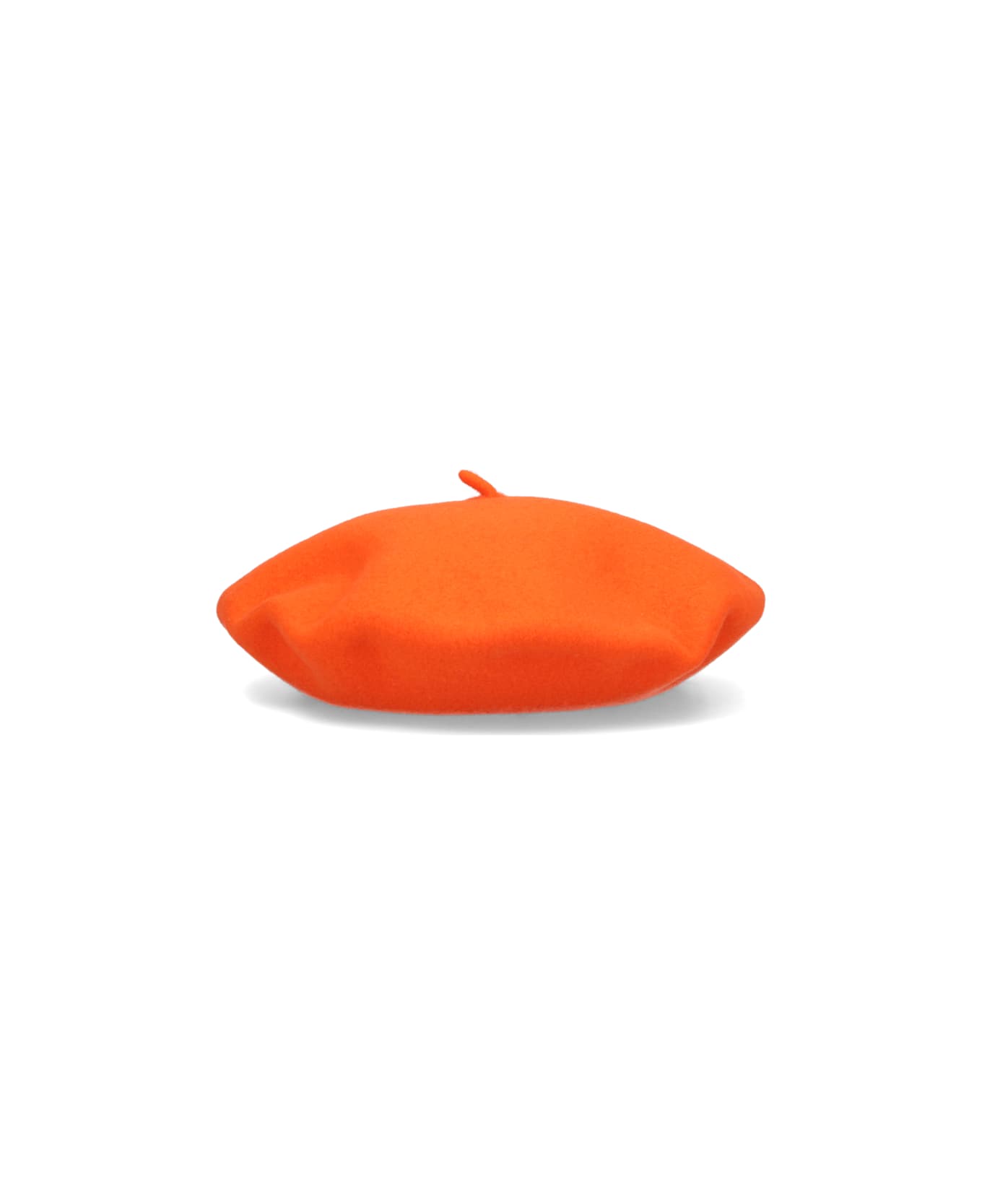 Borsalino Wool Beret - ORANGE