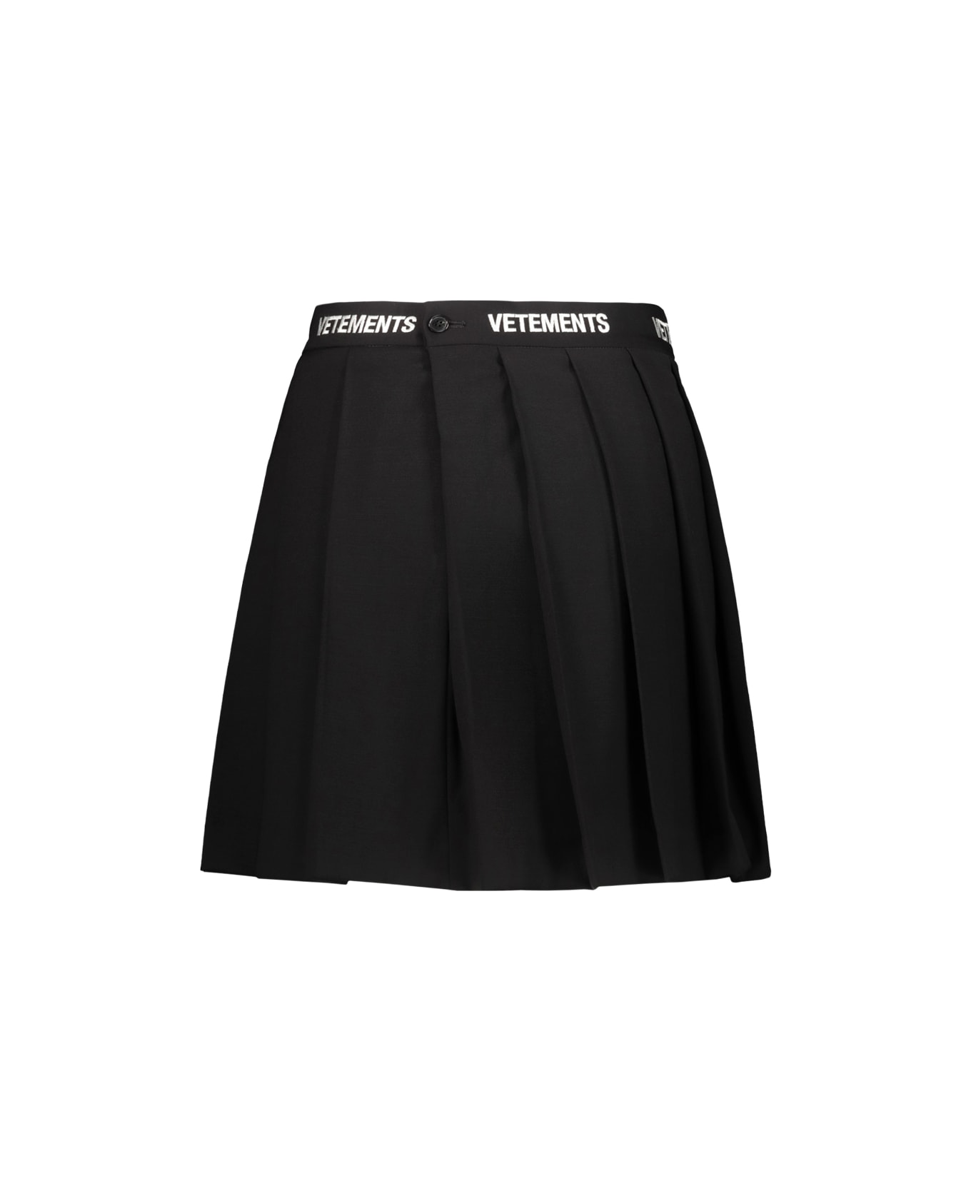 VETEMENTS Plissè Skirt - Black スカート