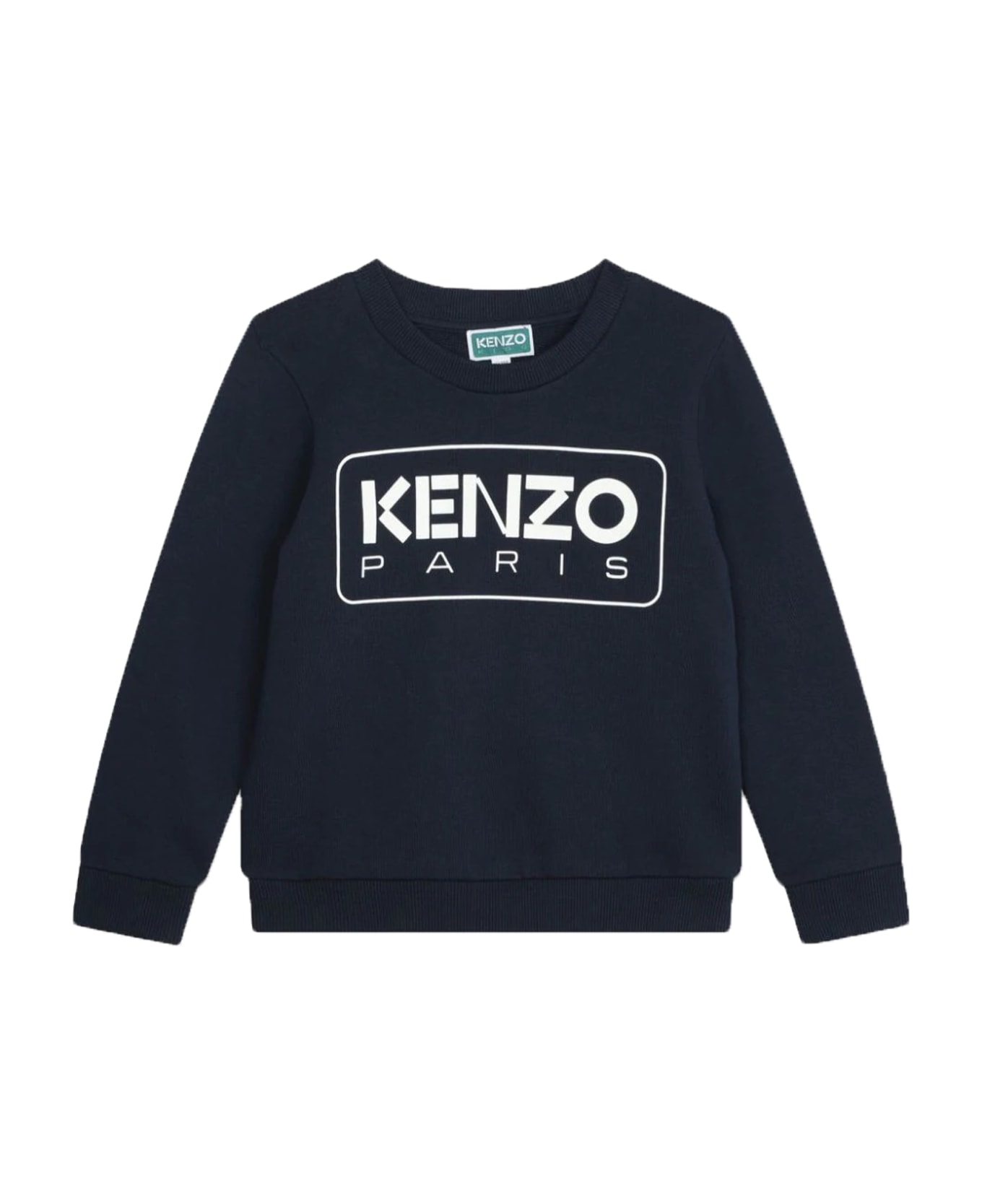 Kenzo Cotton Sweatshirt - Blue ニットウェア＆スウェットシャツ