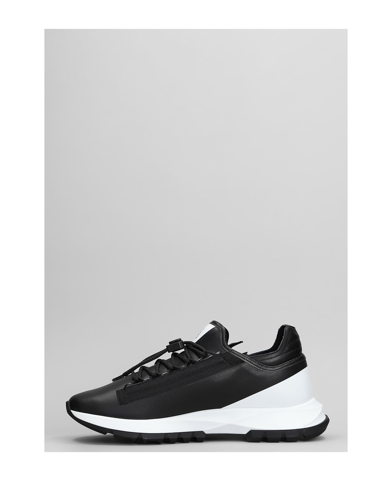 Givenchy Spectre Runner Sneakers In Black Leather - black