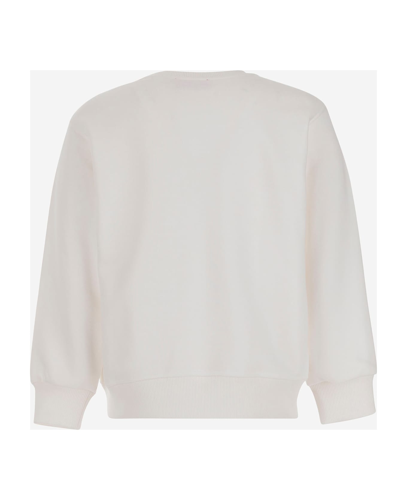 Diesel Cotton Blend Sweatshirt With Logo - Black