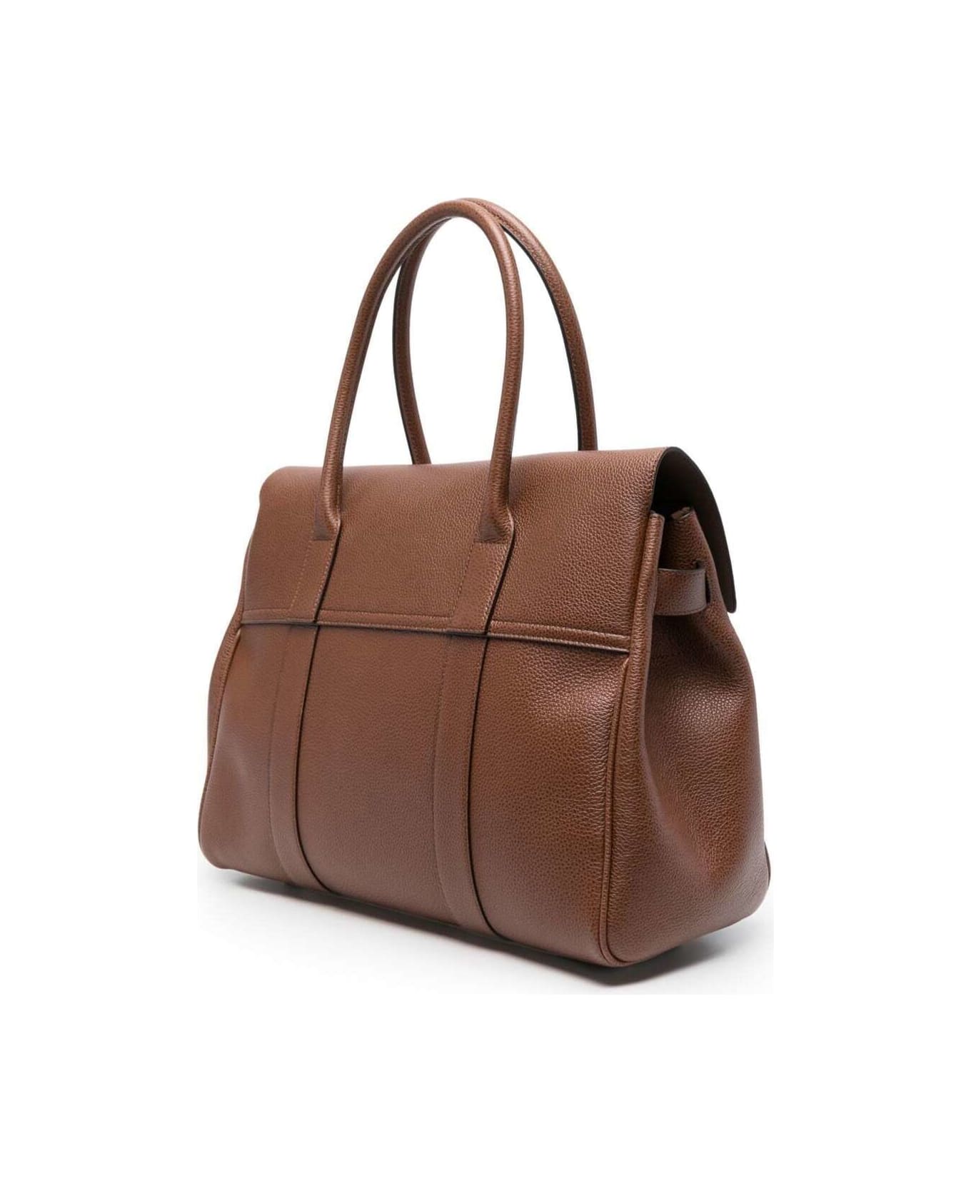 Mulberry Bayswater Brown Leather Handbag Mulberry Woman - Brown トートバッグ