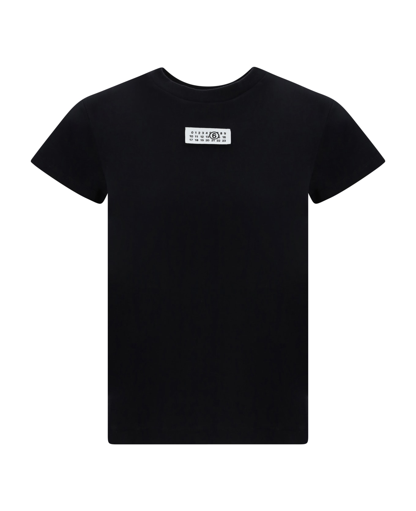 MM6 Maison Margiela Jersey T-shirt - Black Tシャツ