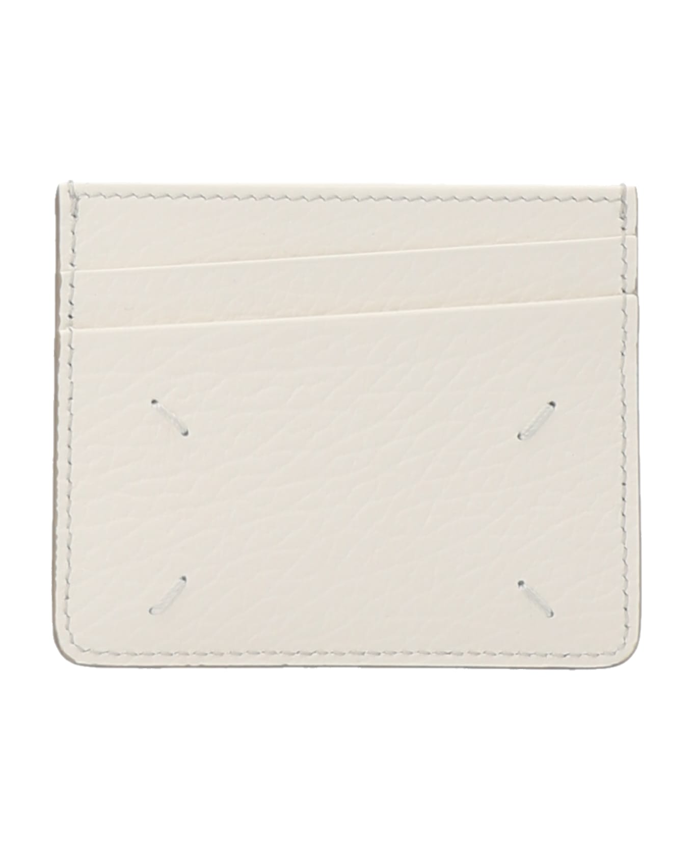 Maison Margiela 'stitching' Card Holder - White