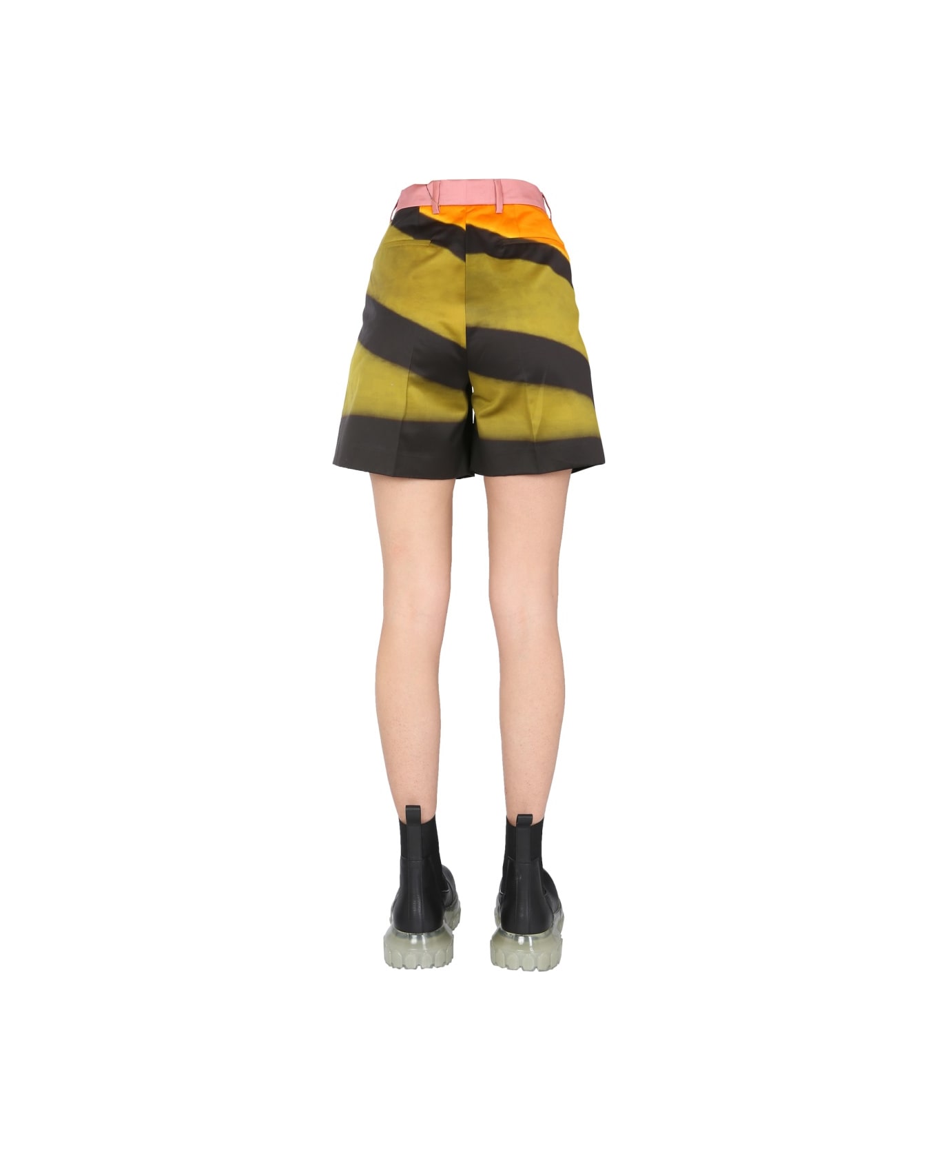 Dries Van Noten Shorts With Pinces - MULTICOLOUR ショートパンツ
