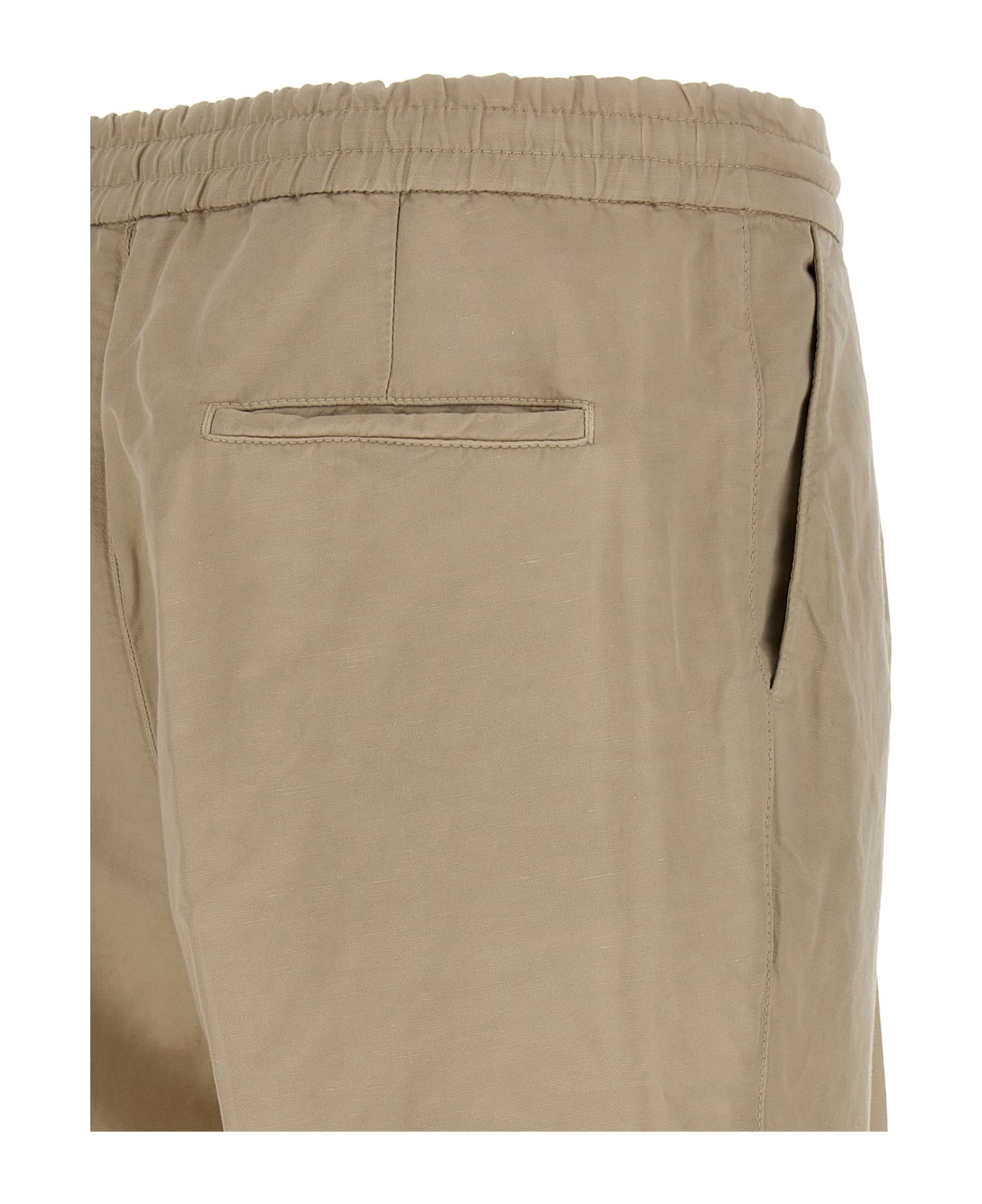 Brunello Cucinelli Linen Blend Trousers - Reebok Sport Identity Men's Shorts