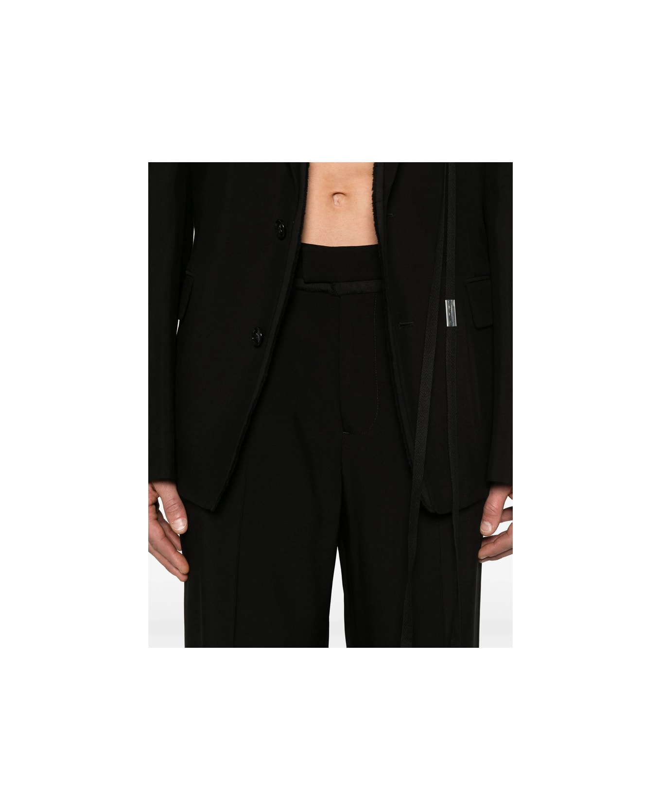 Ann Demeulemeester Pant - BLACK