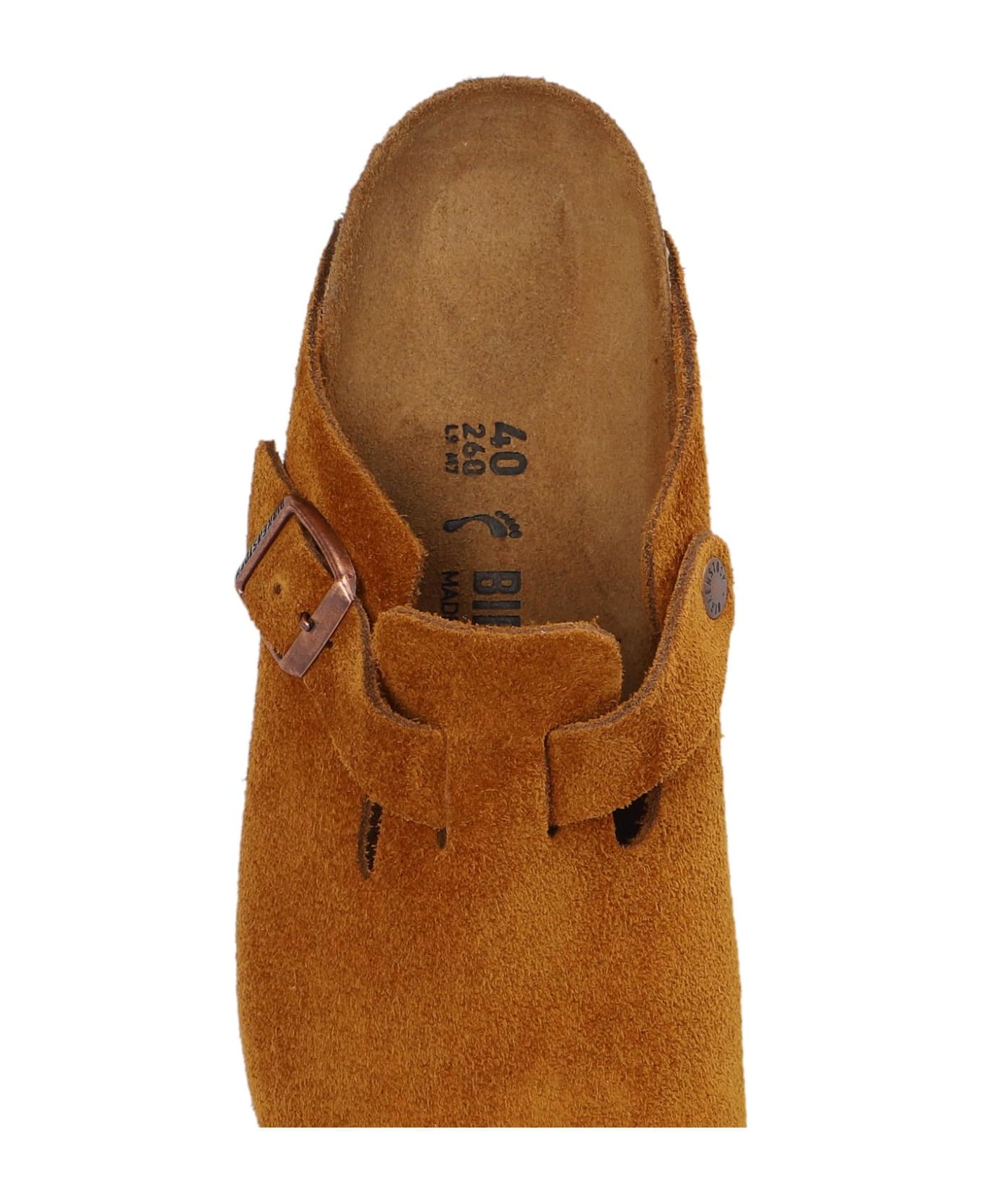 Birkenstock Boston Bs Slides - MINK