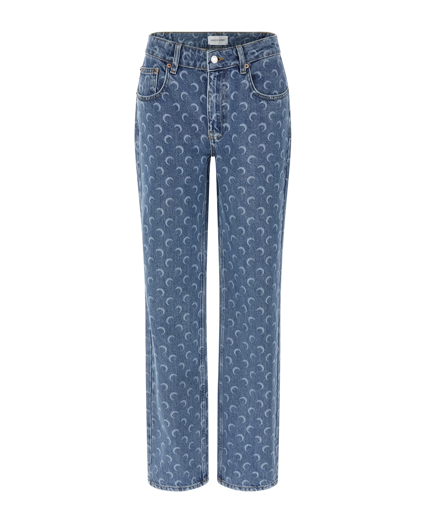 Marine Serre 
moon
 Jeans - Light Blue