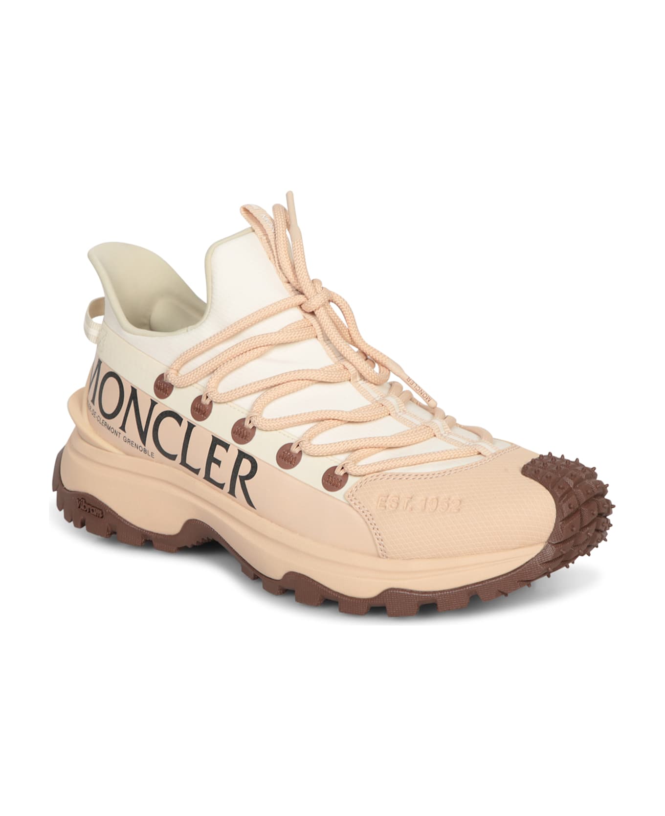 Moncler Trailgrip Low Pink Sneakers - Pink