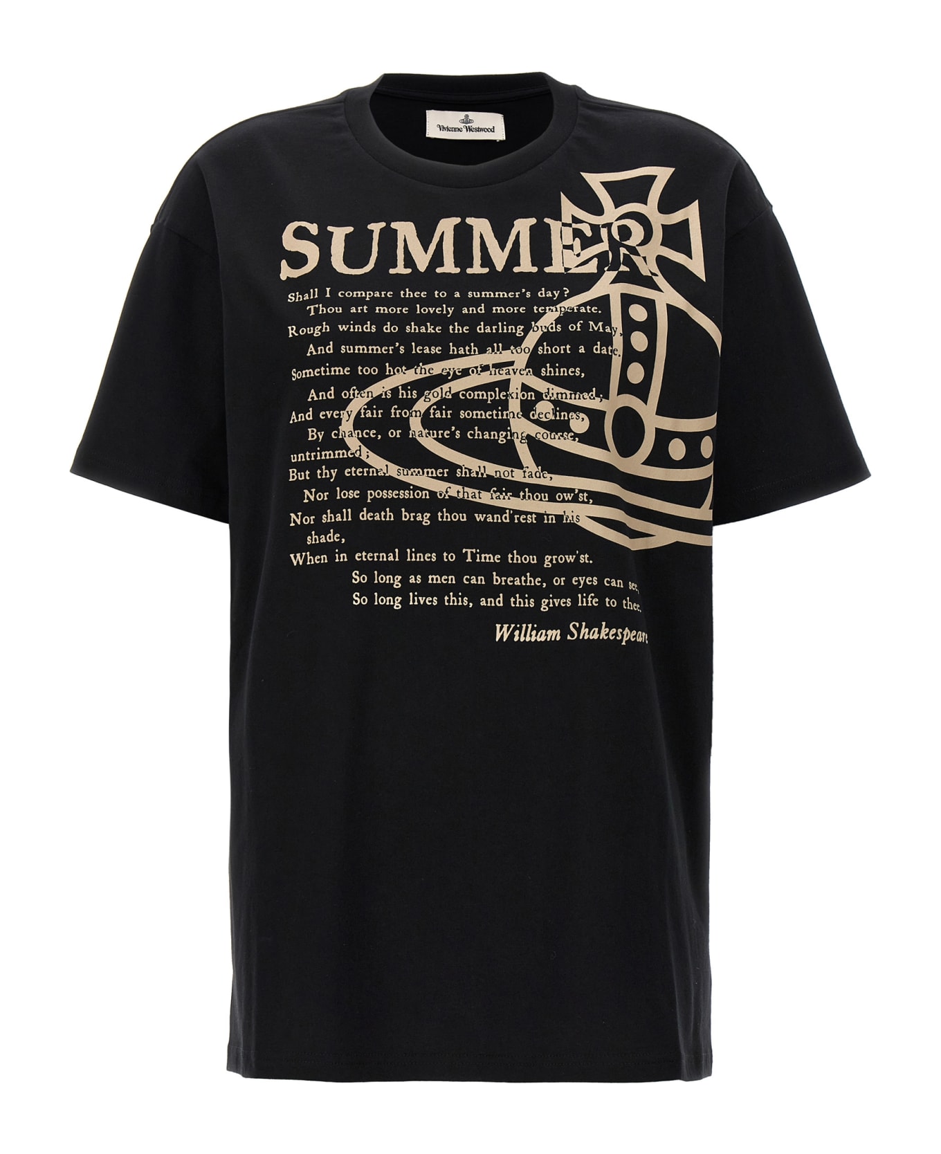 Vivienne Westwood 'summer' T-shirt - Black  