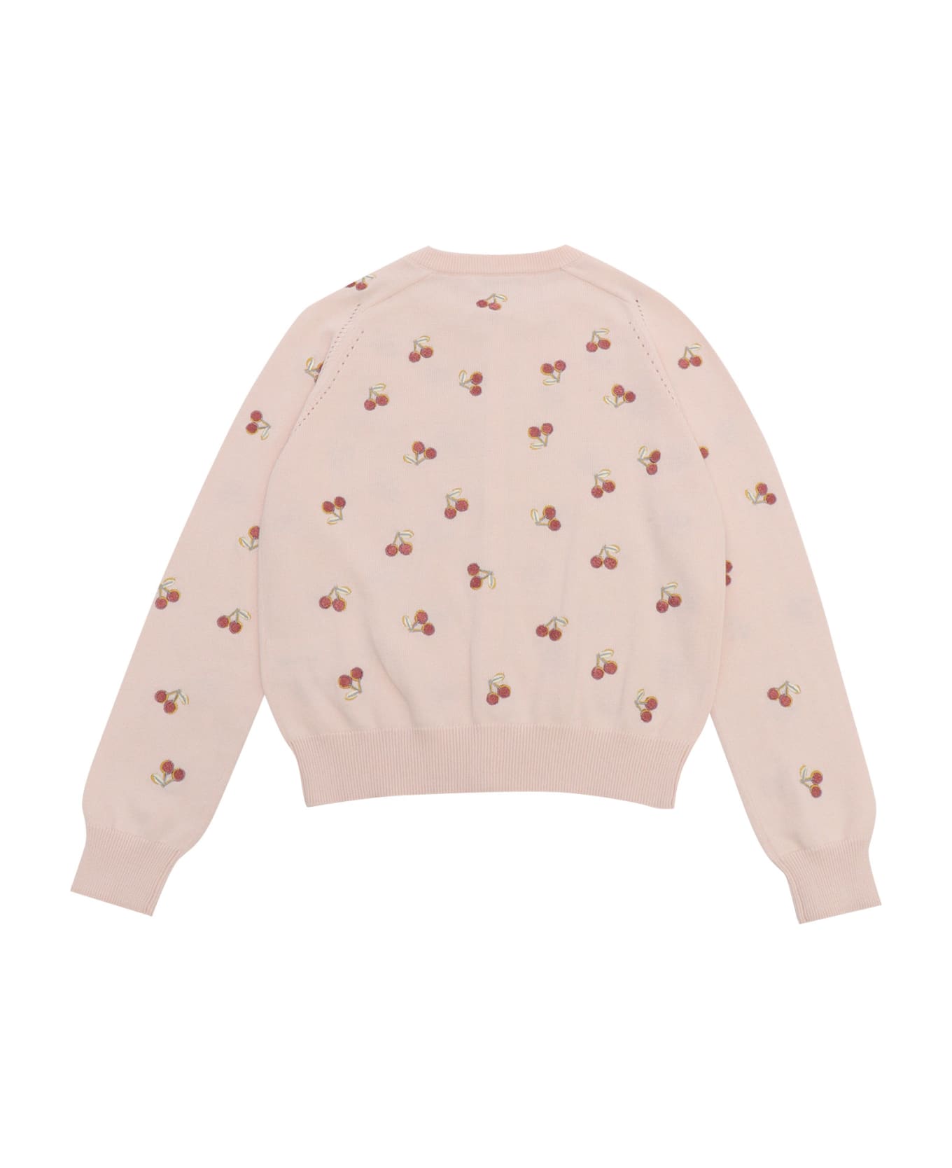 Bonpoint Pink Aizoon Cardigan - PINK