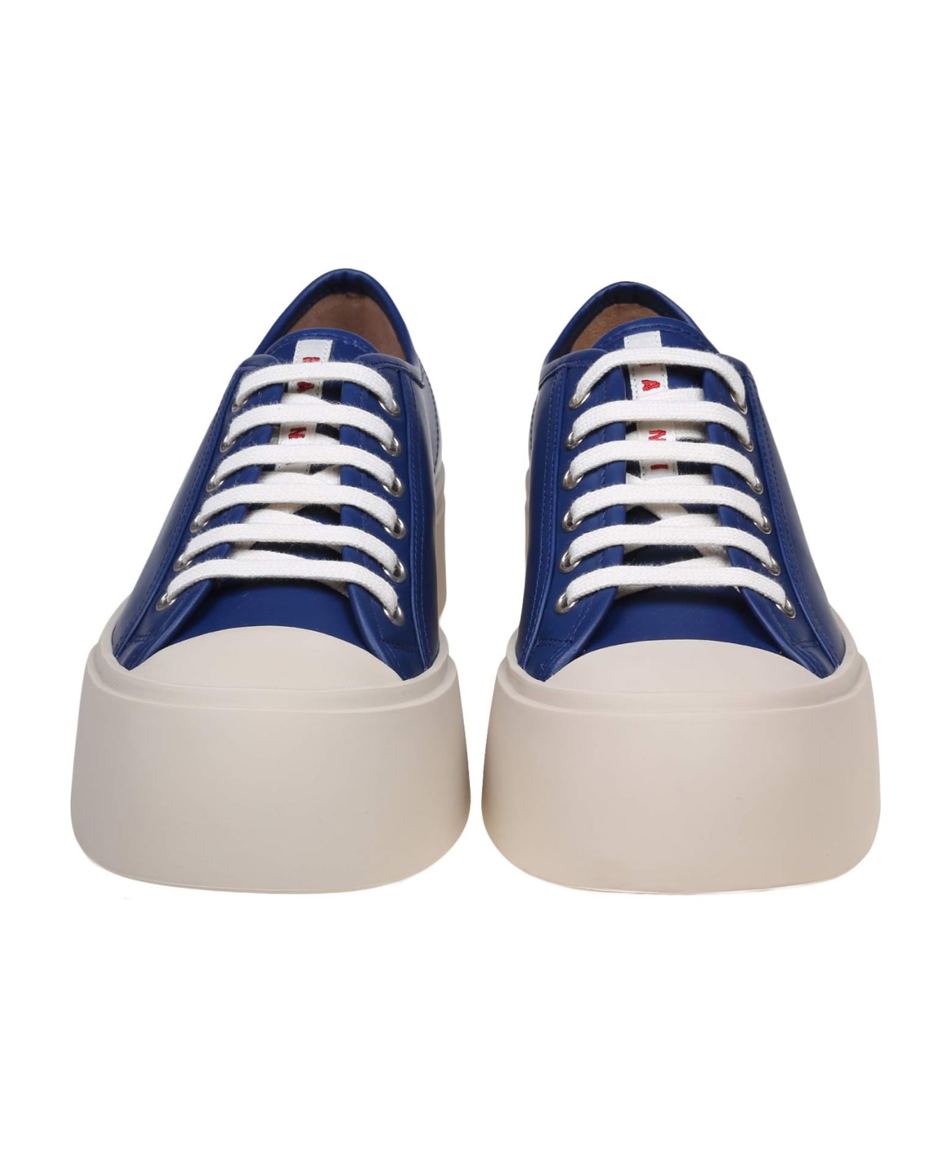 Marni Pablo Sneakers In Blue Nappa - BLUE ウェッジシューズ