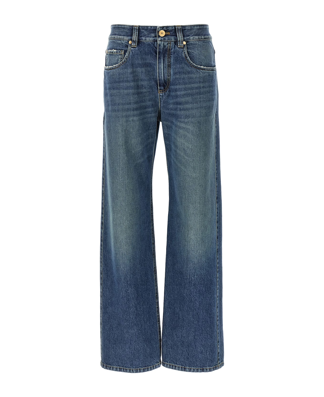 Brunello Cucinelli 
contemporary Loose
 Jeans - Blue