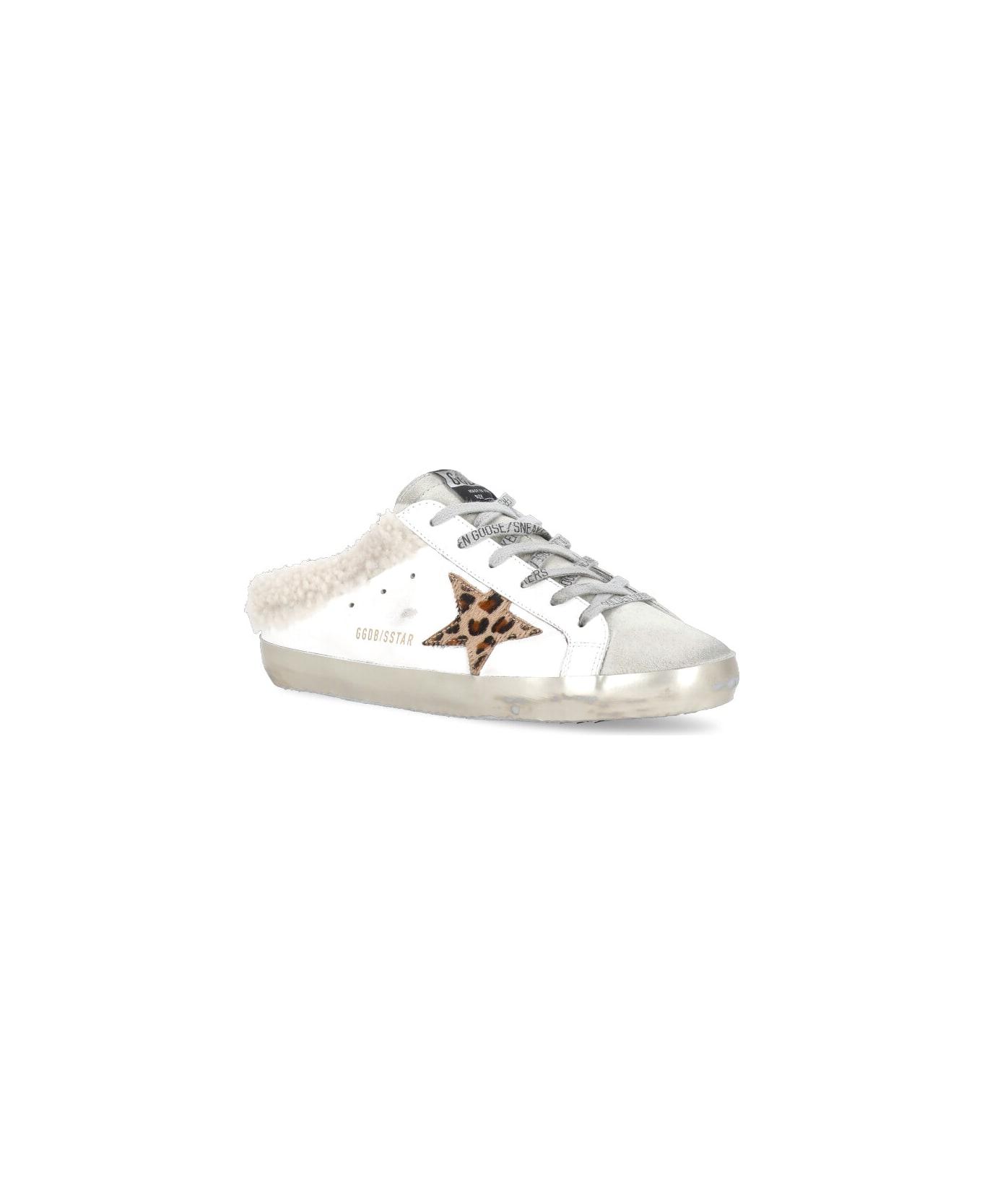 Golden Goose Super Star Sabot - White