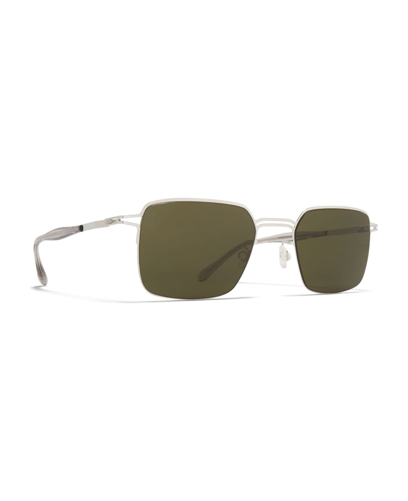 Mykita Alcott - Shiny Silver Sunglasses - Silver