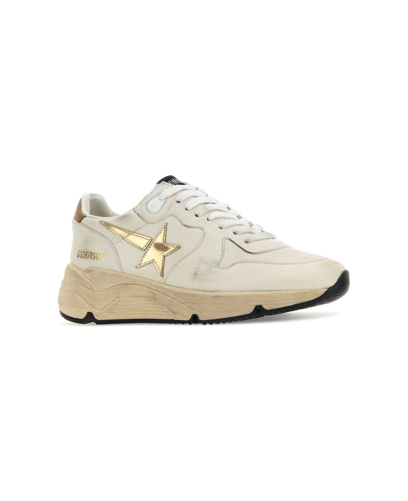 Golden Goose Multicolor Leather Running Sole Sneakers