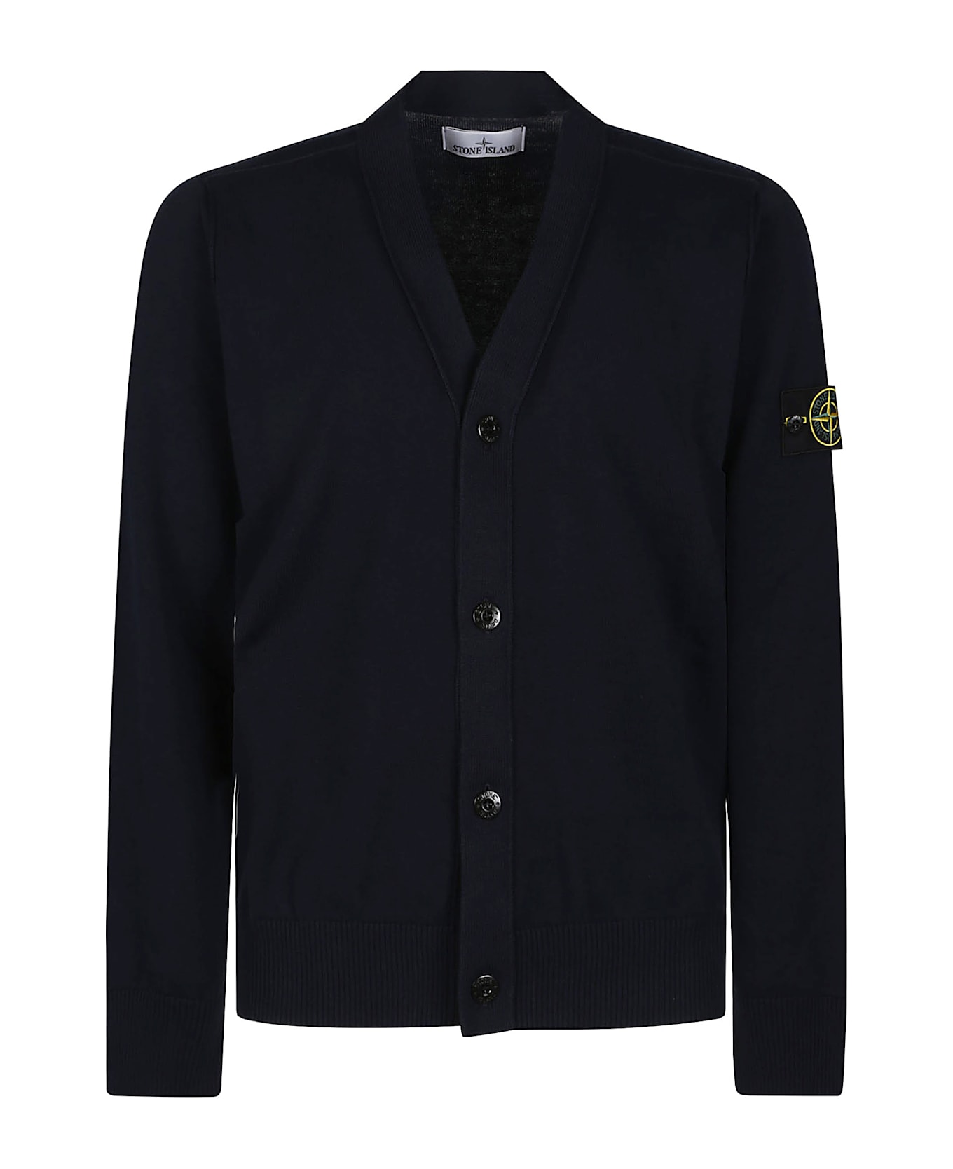 Stone Island Cardigan - Navy Blue