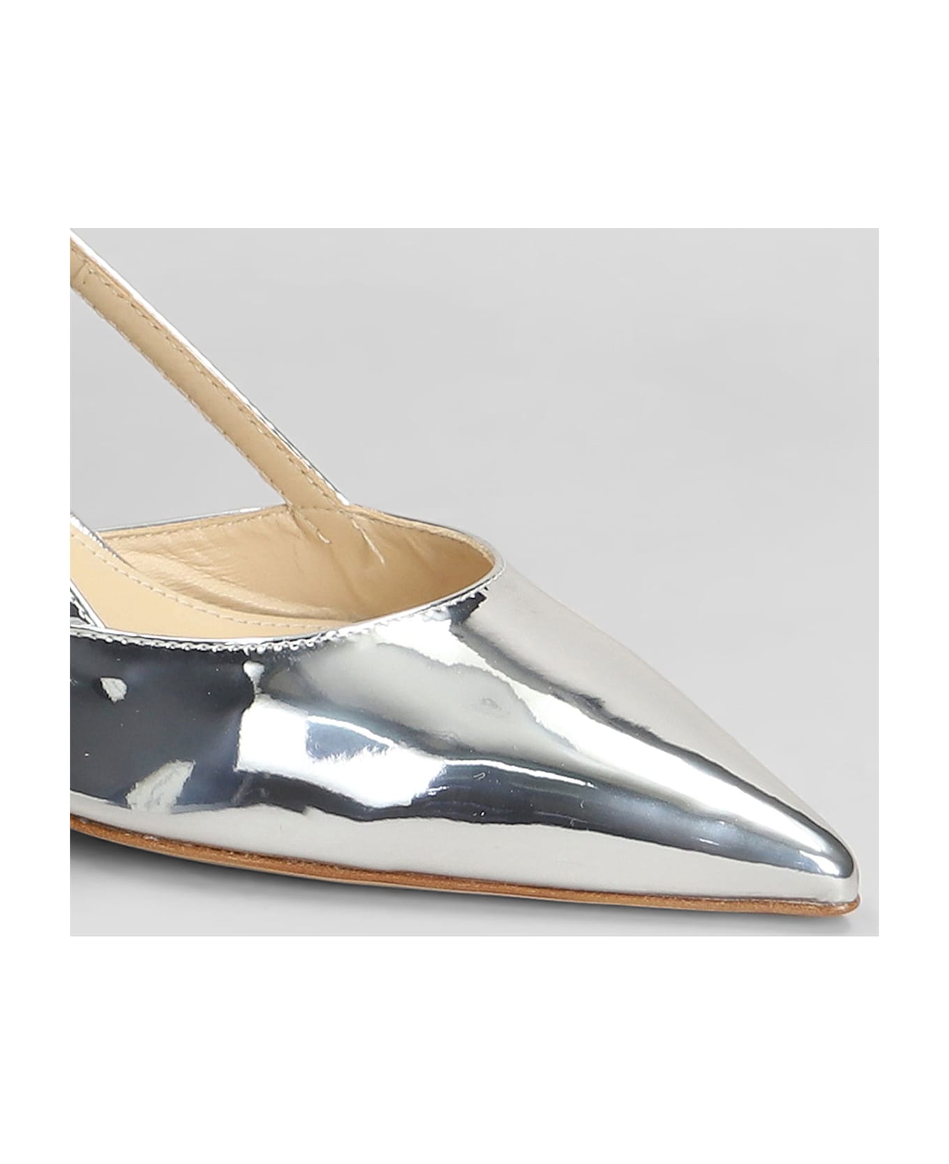 Fabio Rusconi Pumps In Silver Leather - silver