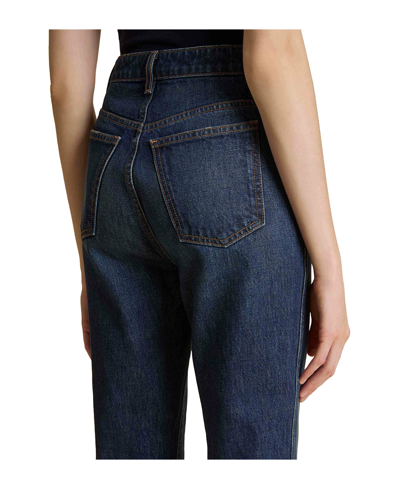 Khaite Danielle Stretch Jeans - Blue