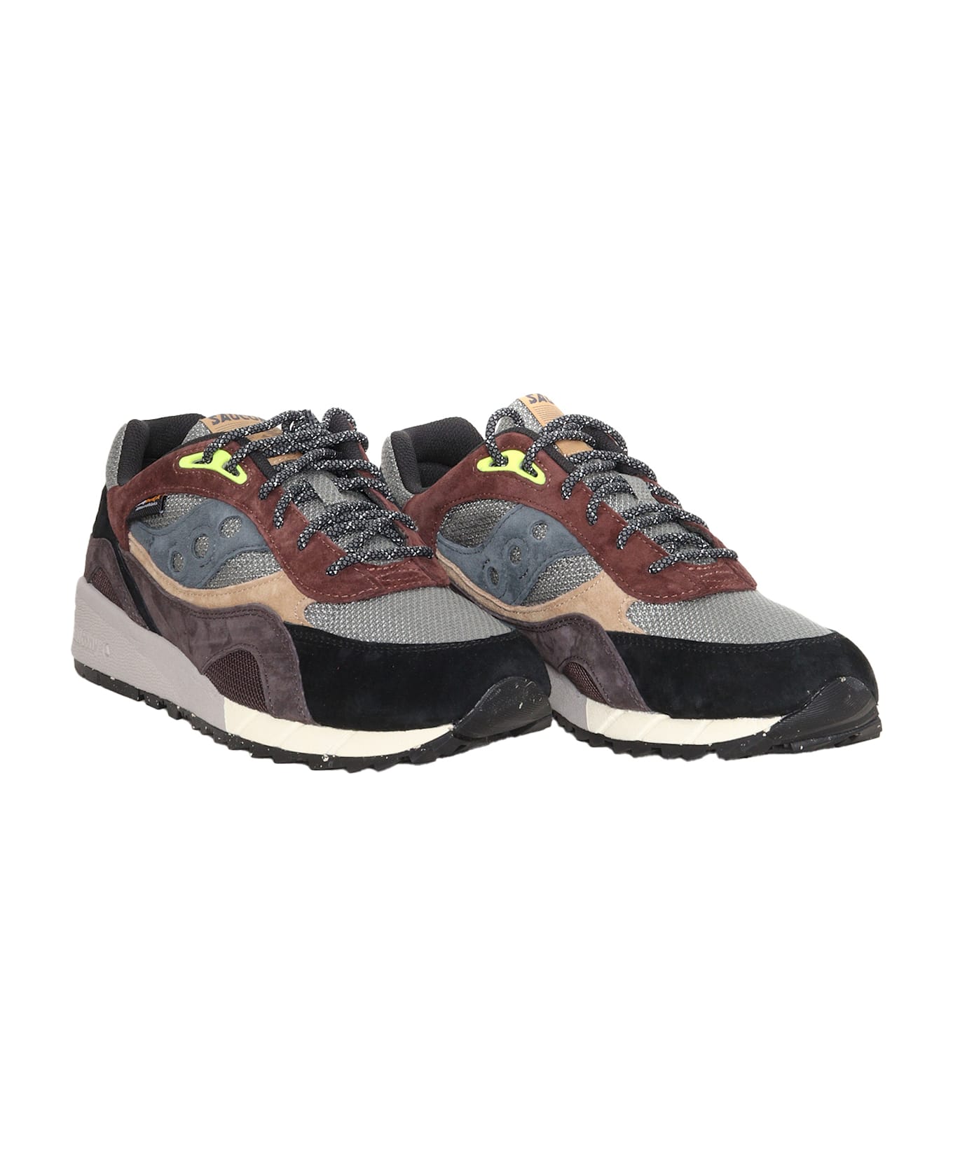 Saucony Shadow 6000 Sneakers - BROWN