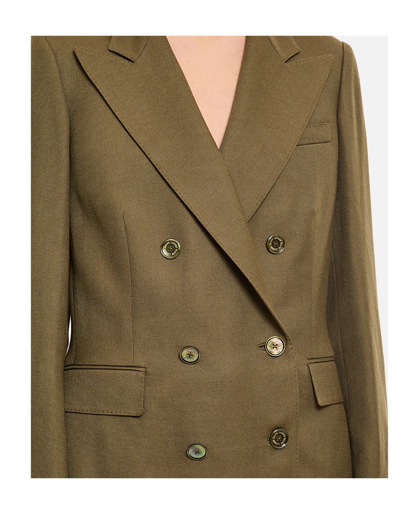 Ralph Lauren Cashmere Blazer - Green