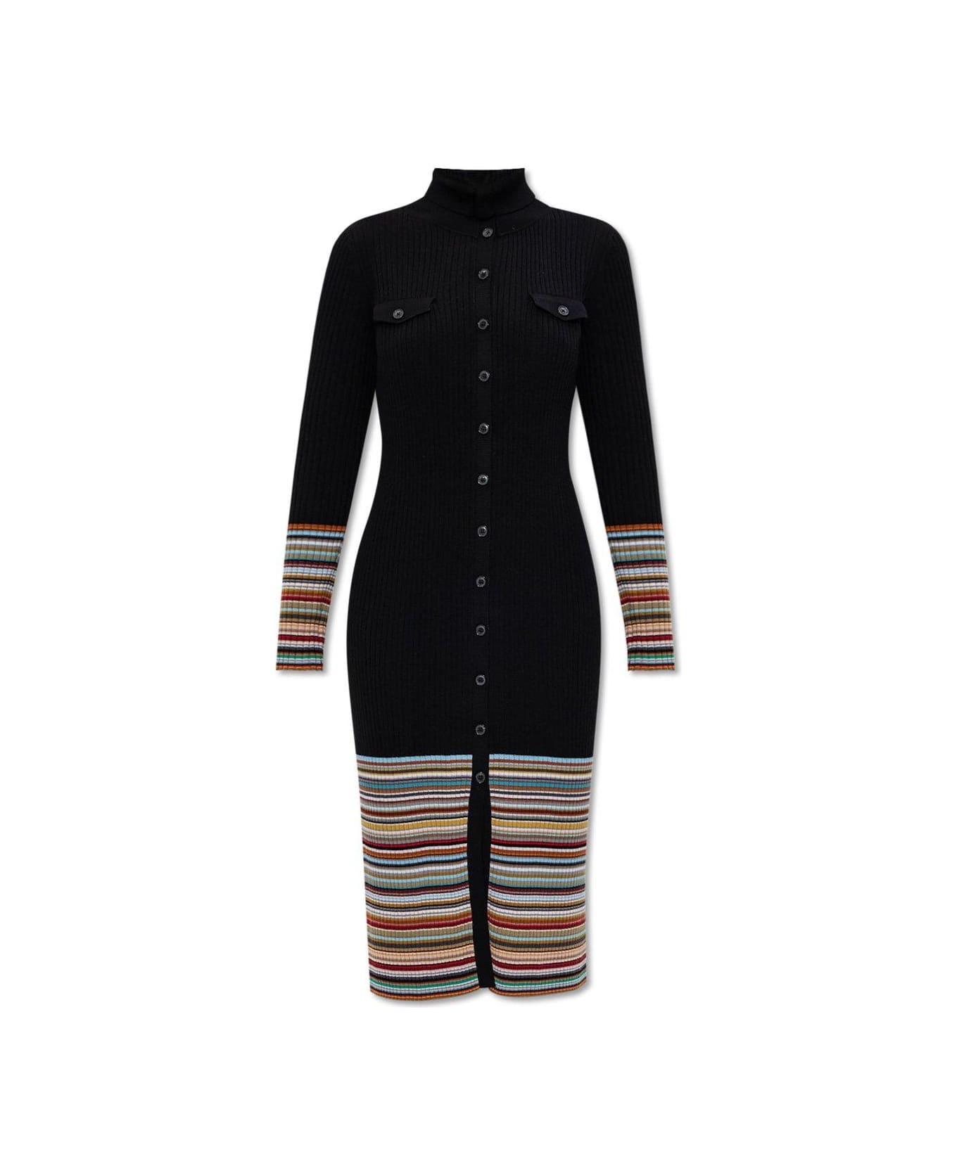 Paul Smith Wool Dress - BLACK