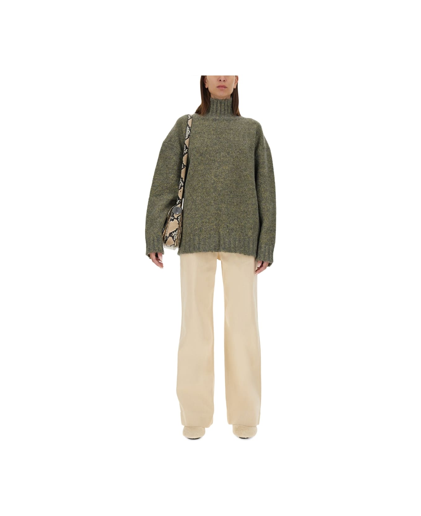 Jil Sander Flared Pants - IVORY