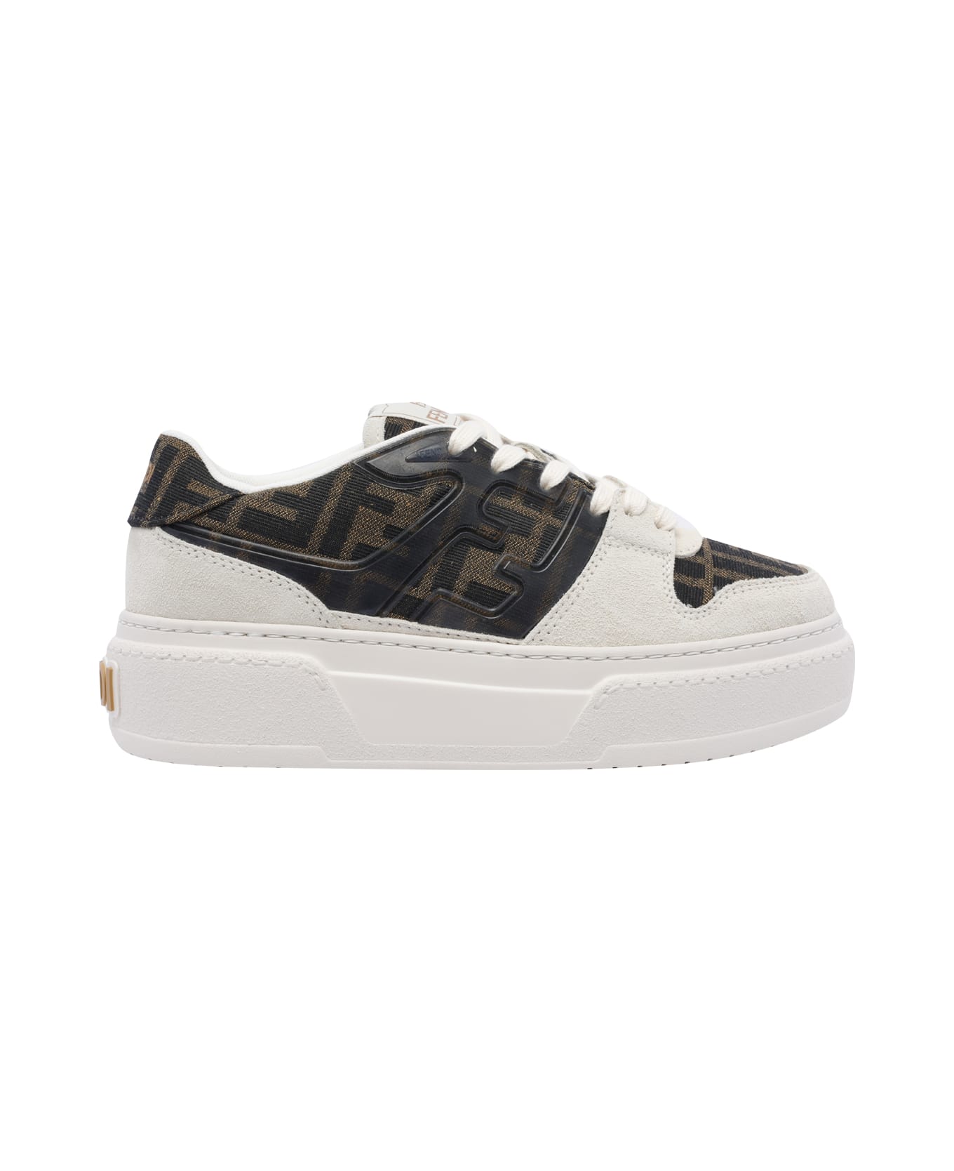 Fendi Match Sneakers - Tabacco