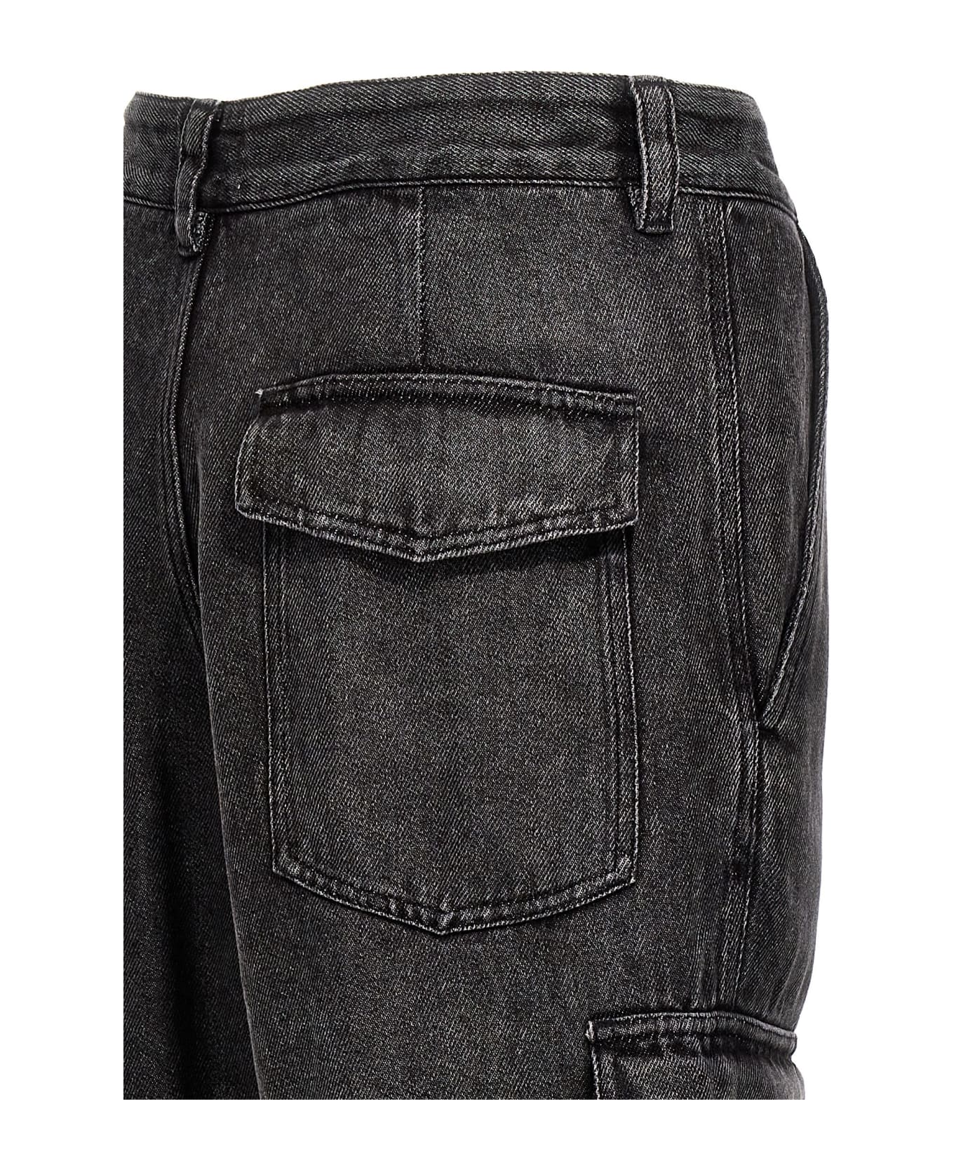Isabel Marant Terence Cargo Jeans - Gray