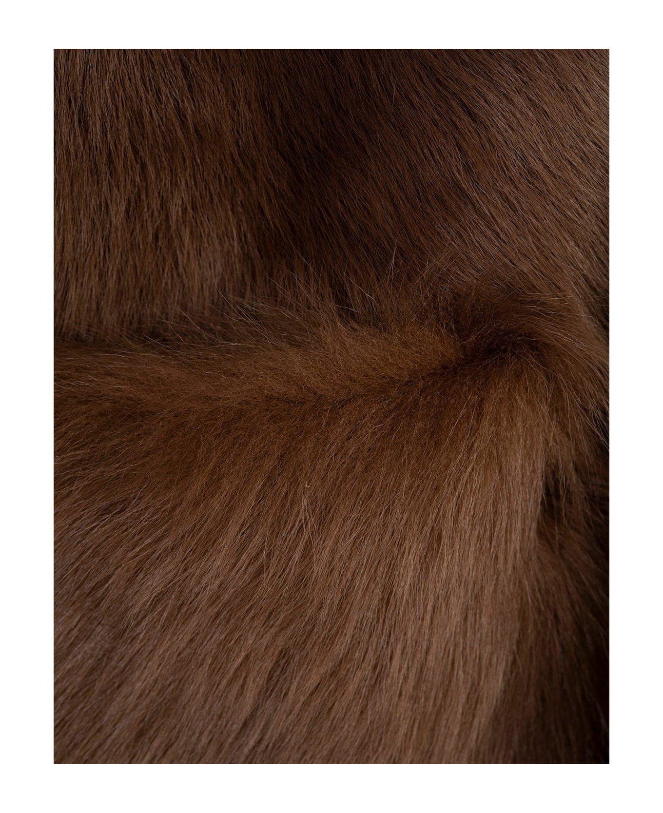 Max Mara Reversible Open-front Vest - Brown