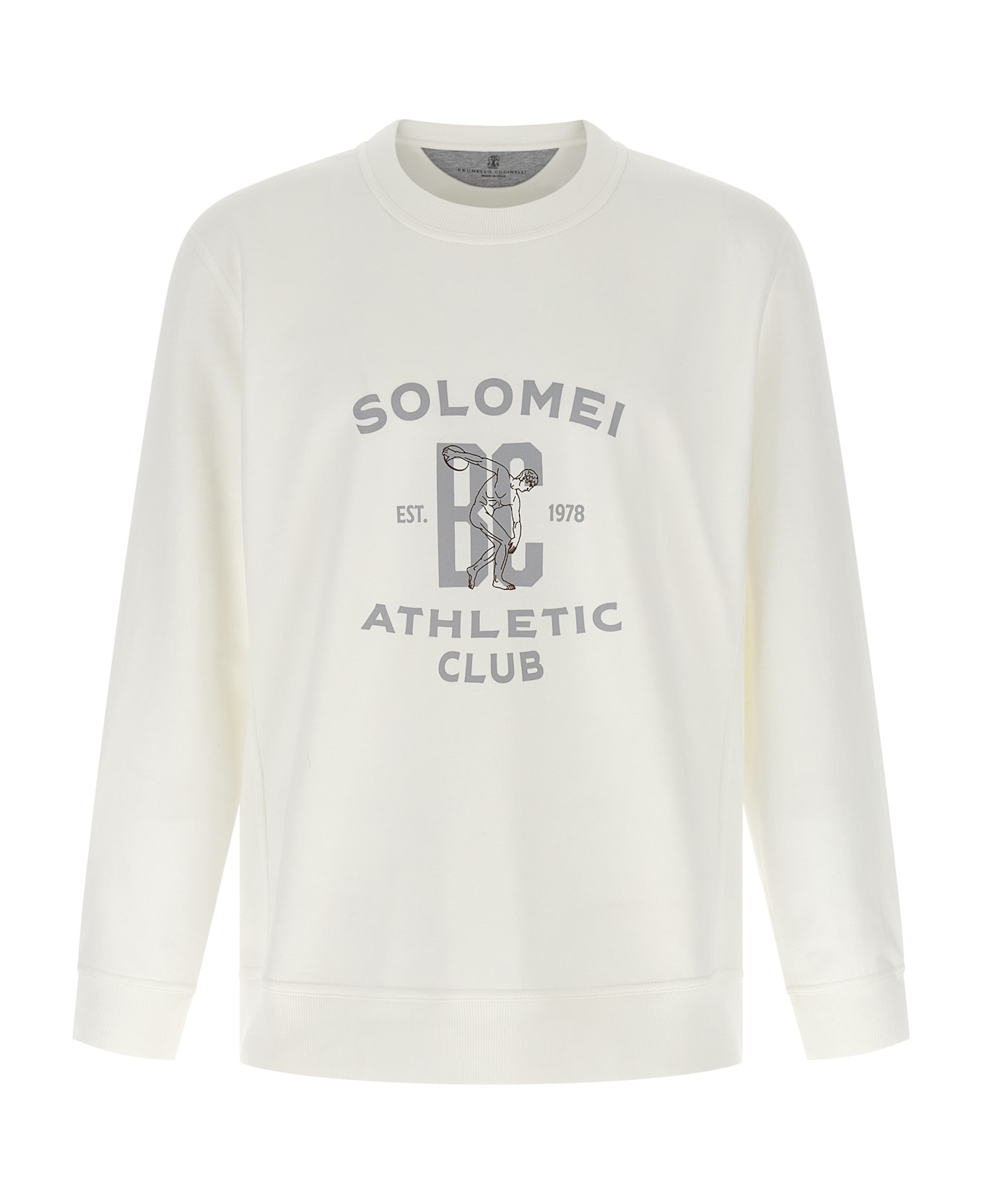 Brunello Cucinelli Techno Cotton Sweatshirt
