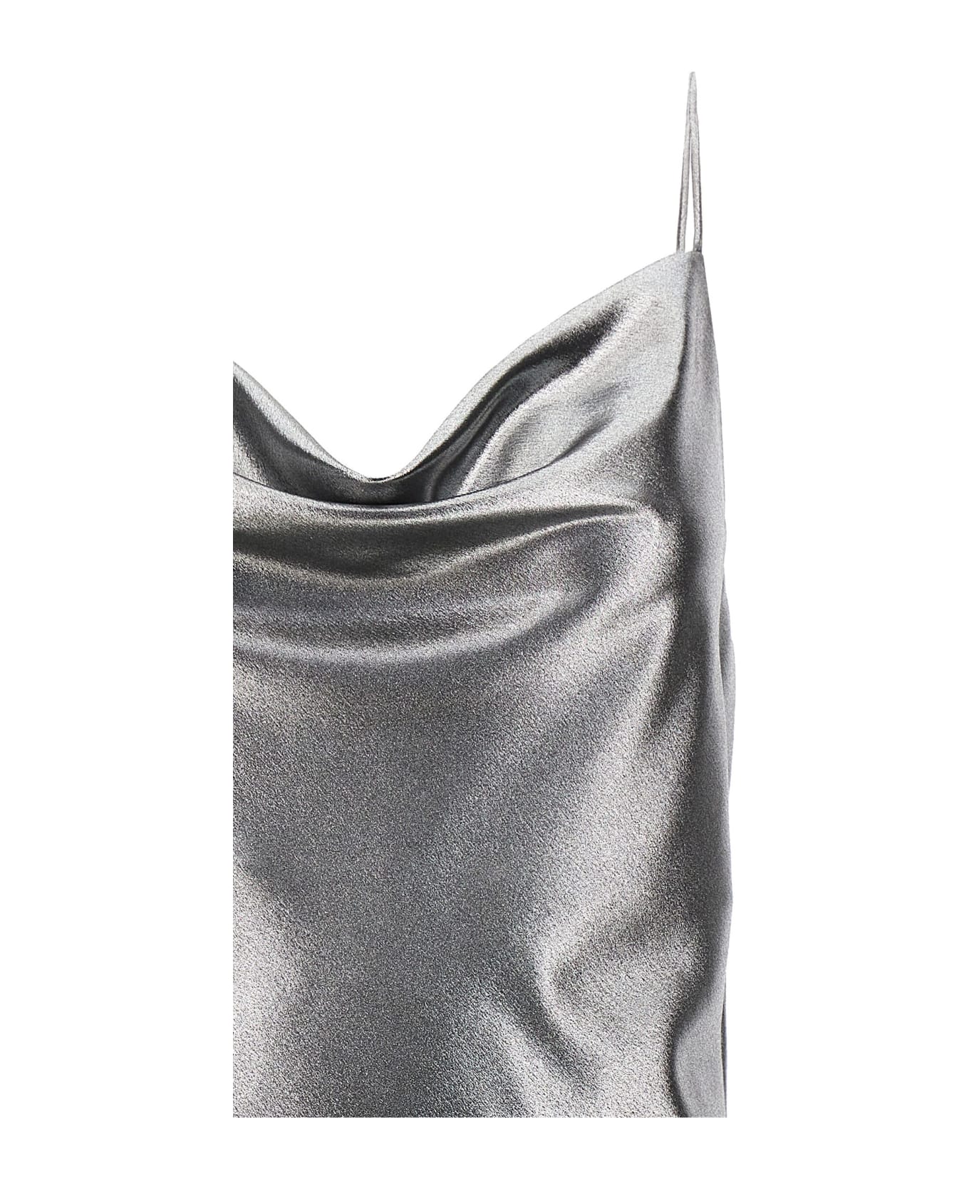 Rotate by Birger Christensen 'slip Dress' Mini Dress - Silver