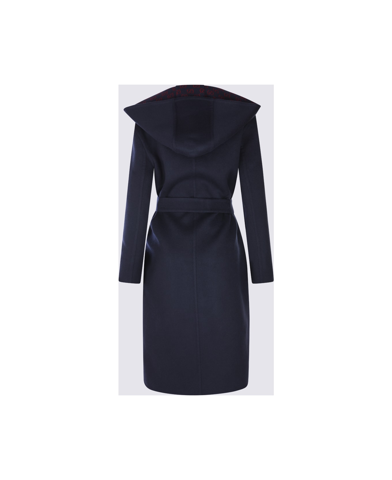 Gucci Blue Wool Coat