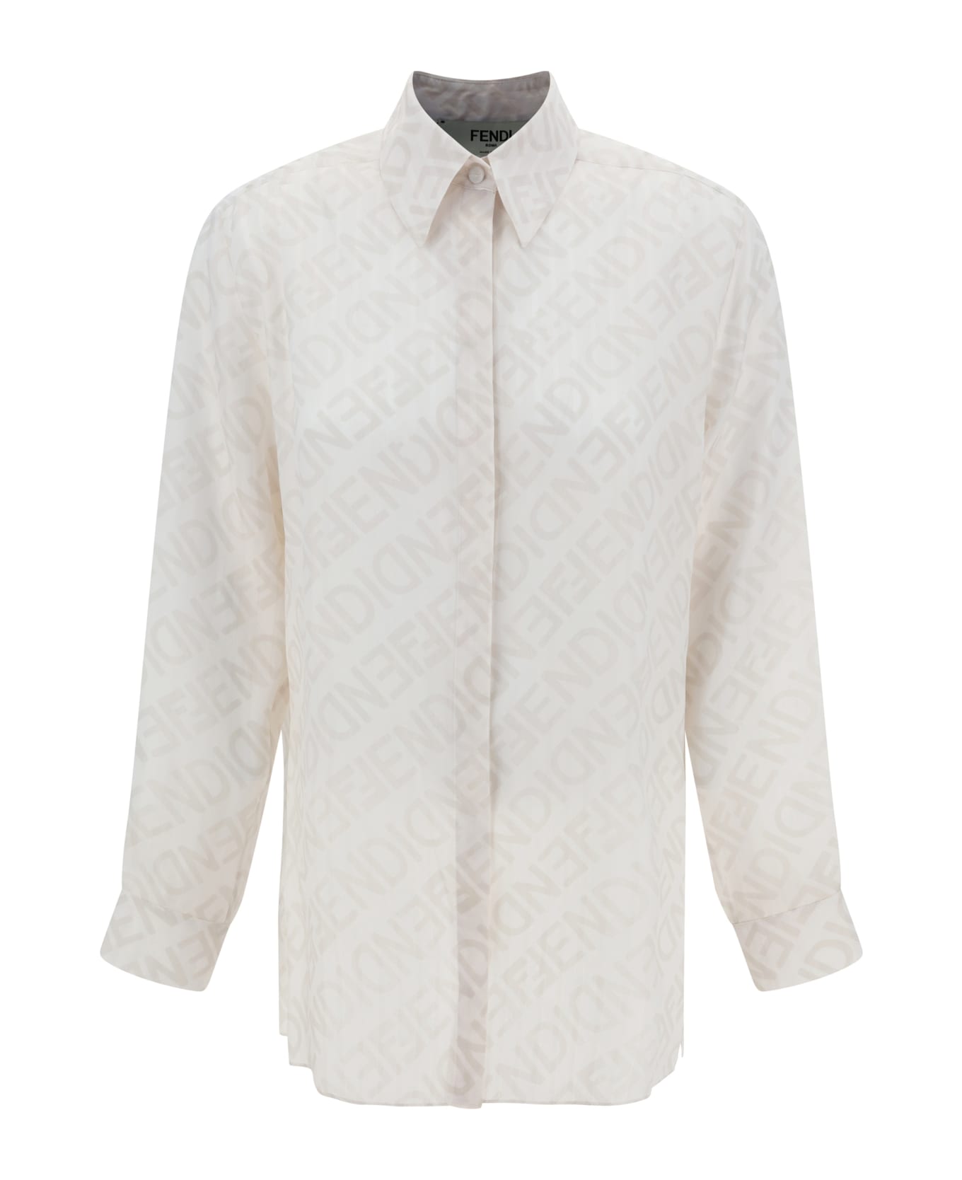 Fendi Mirror Shirt - White