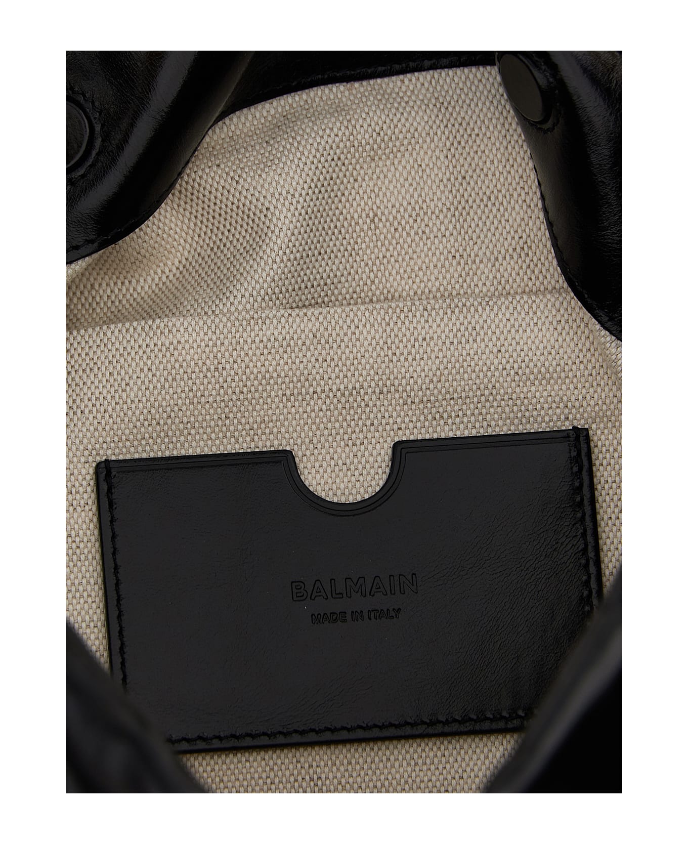 Balmain 
sync Hobo
 Shoulder Bag - Black  