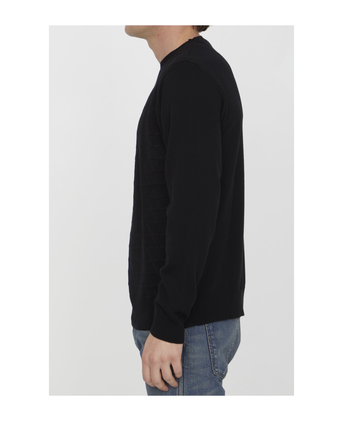Valentino Toile Iconographe Sweater - Black ニットウェア