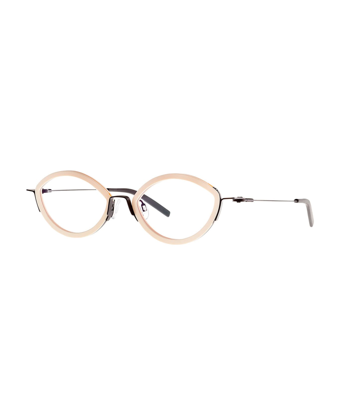 Theo Eyewear Trinxat 41 Glasses - cream/black アイウェア