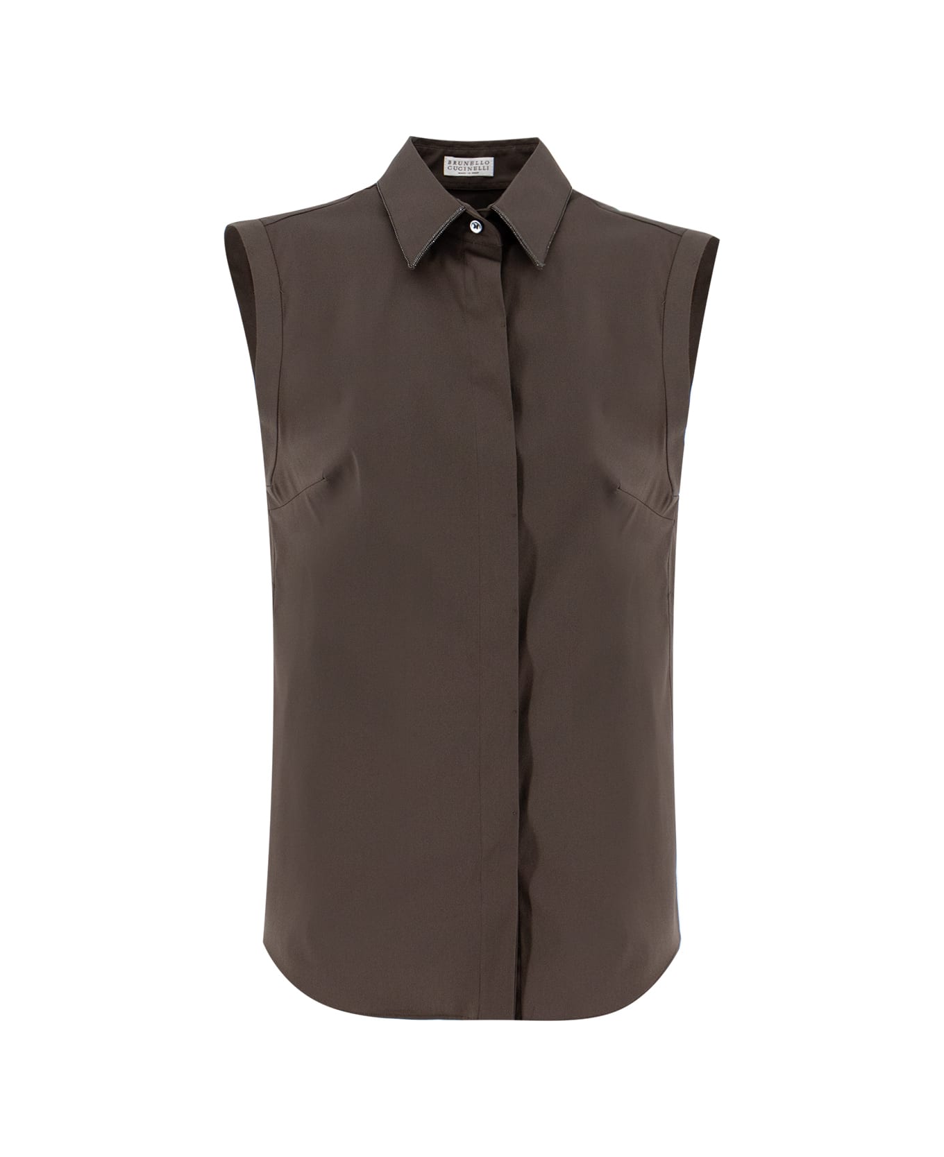 Brunello Cucinelli Monile Shirt - CHOCOLATE