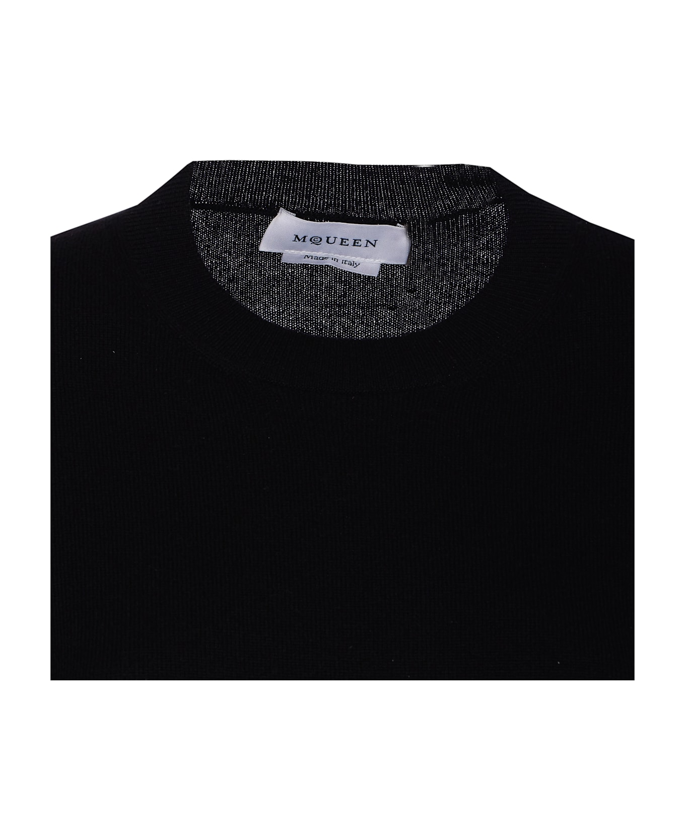 Alexander McQueen Cobweb Lace Sweater - Black