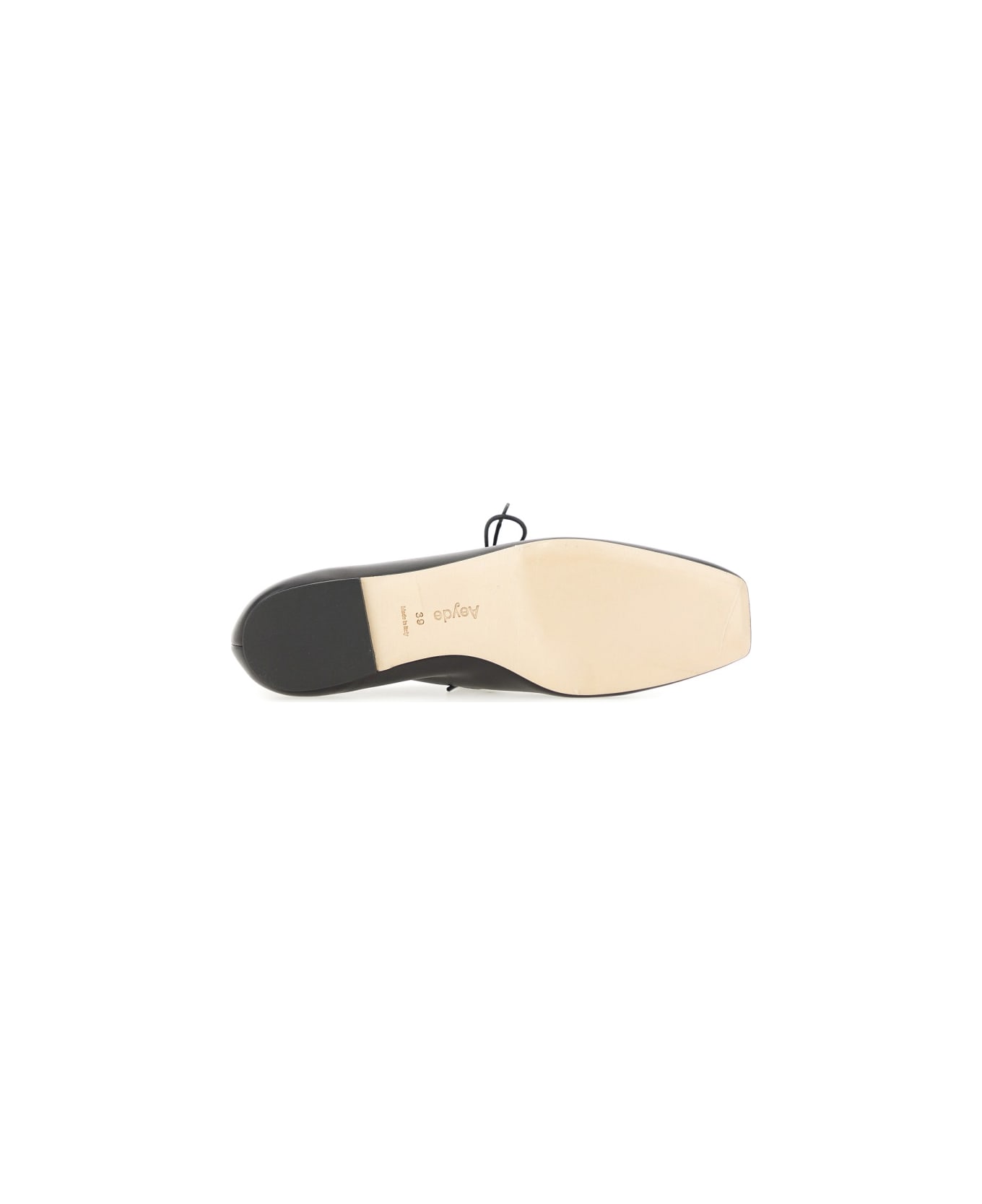 aeyde Lace-up Shoe "isla" - BLACK