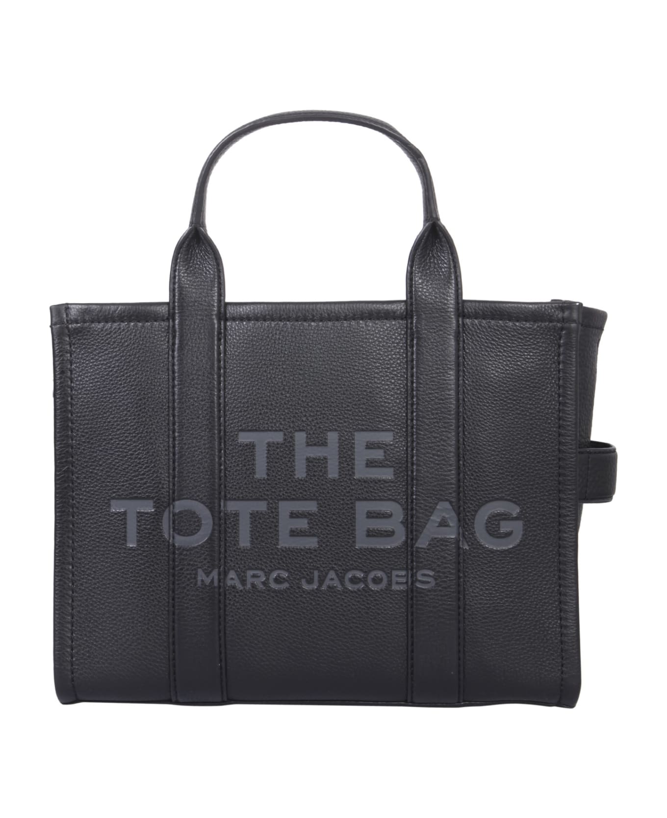 Marc Jacobs The Leather Medium Tote Bag - Black トートバッグ