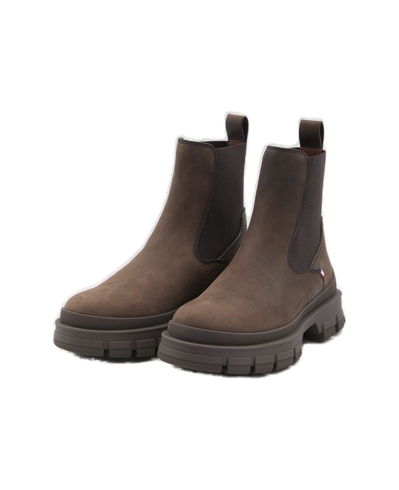 Moncler Hevea Chelsea Boots - Brown