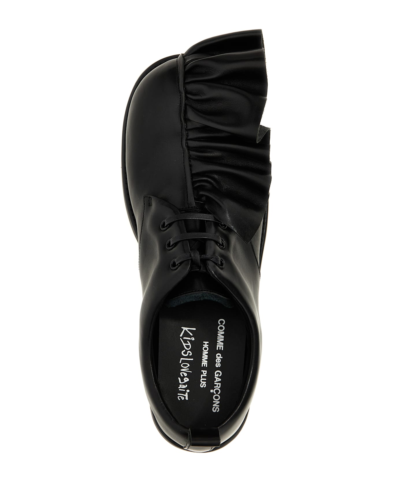 Comme Des Garçons Homme Plus Gaite Kids Love Lace-up Shoes - Black  