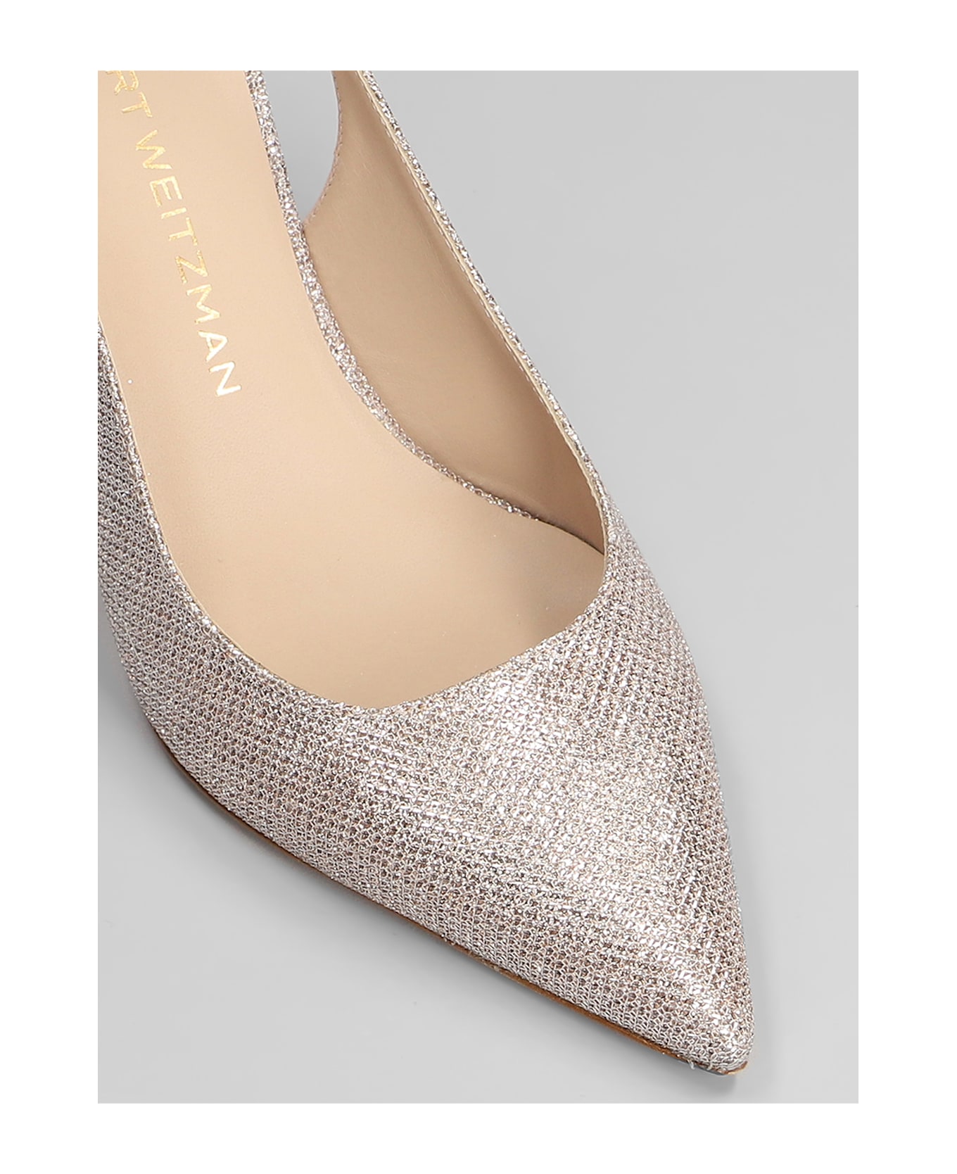 Stuart Weitzman Stuart Power Lsgbk 7 Pumps In Gold Leather - gold