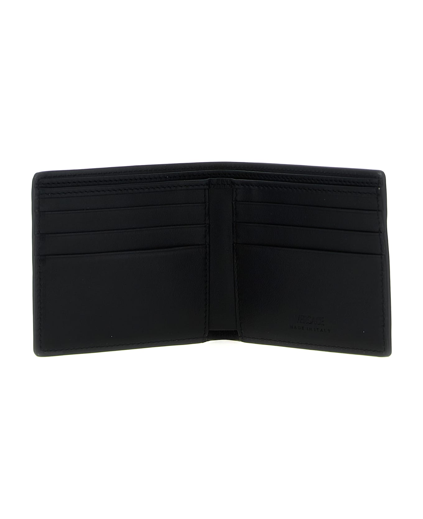Versace 'v Logo' Wallet - Black  